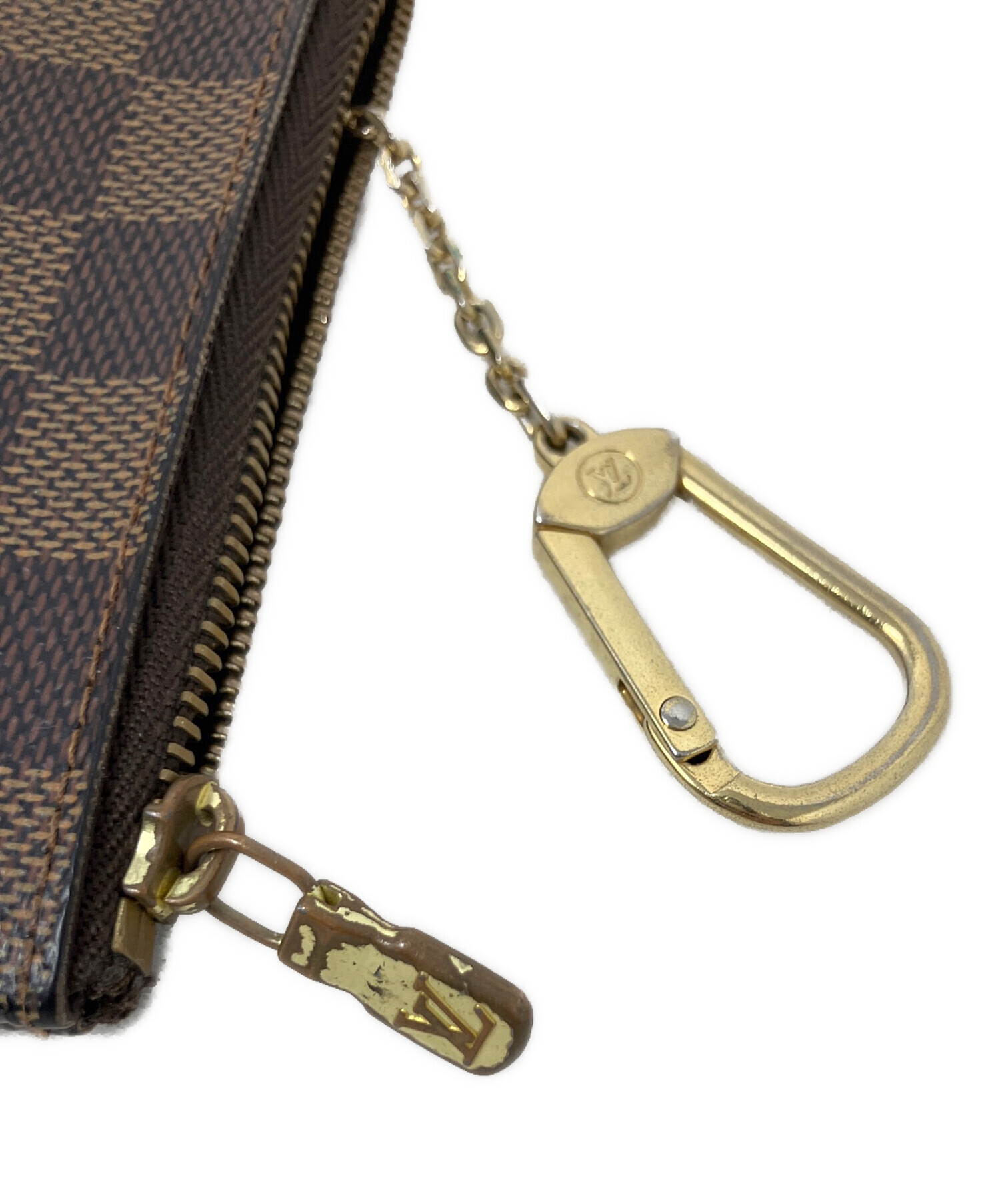 ケース　LOUIS VUITTON ダミエ　ポシェット・クレ 中古・古着通販】LOUIS VUITTON (ルイ ヴィトン) LOUIS VUITTON ダミエ