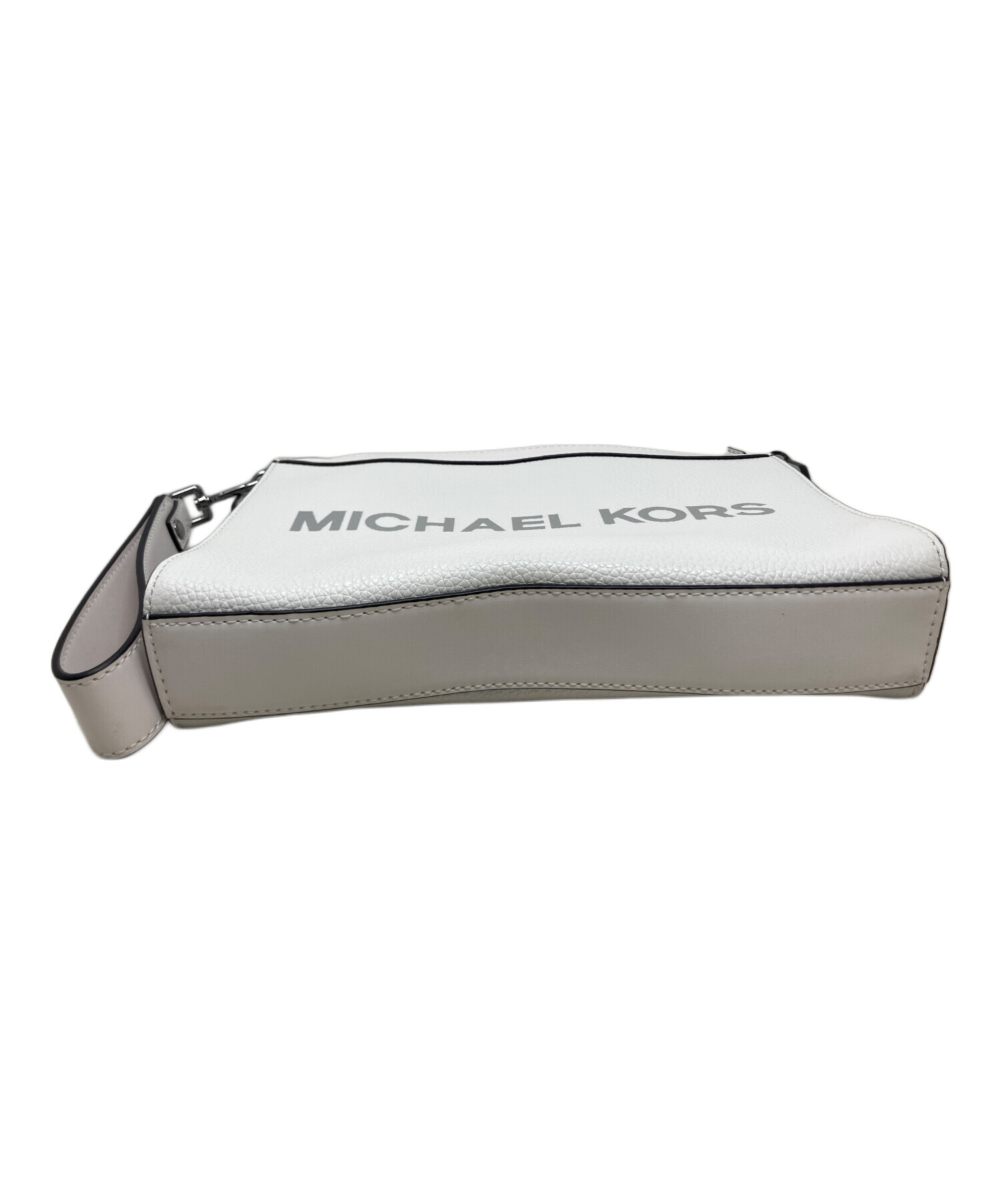 MICHAEL MICHAEL KORS ショルダーバッグ  白 【古着】【中古】【送料無料】 中古・古着通販】MICHAEL KORS (マイケル・コース) ショルダーバッグ
