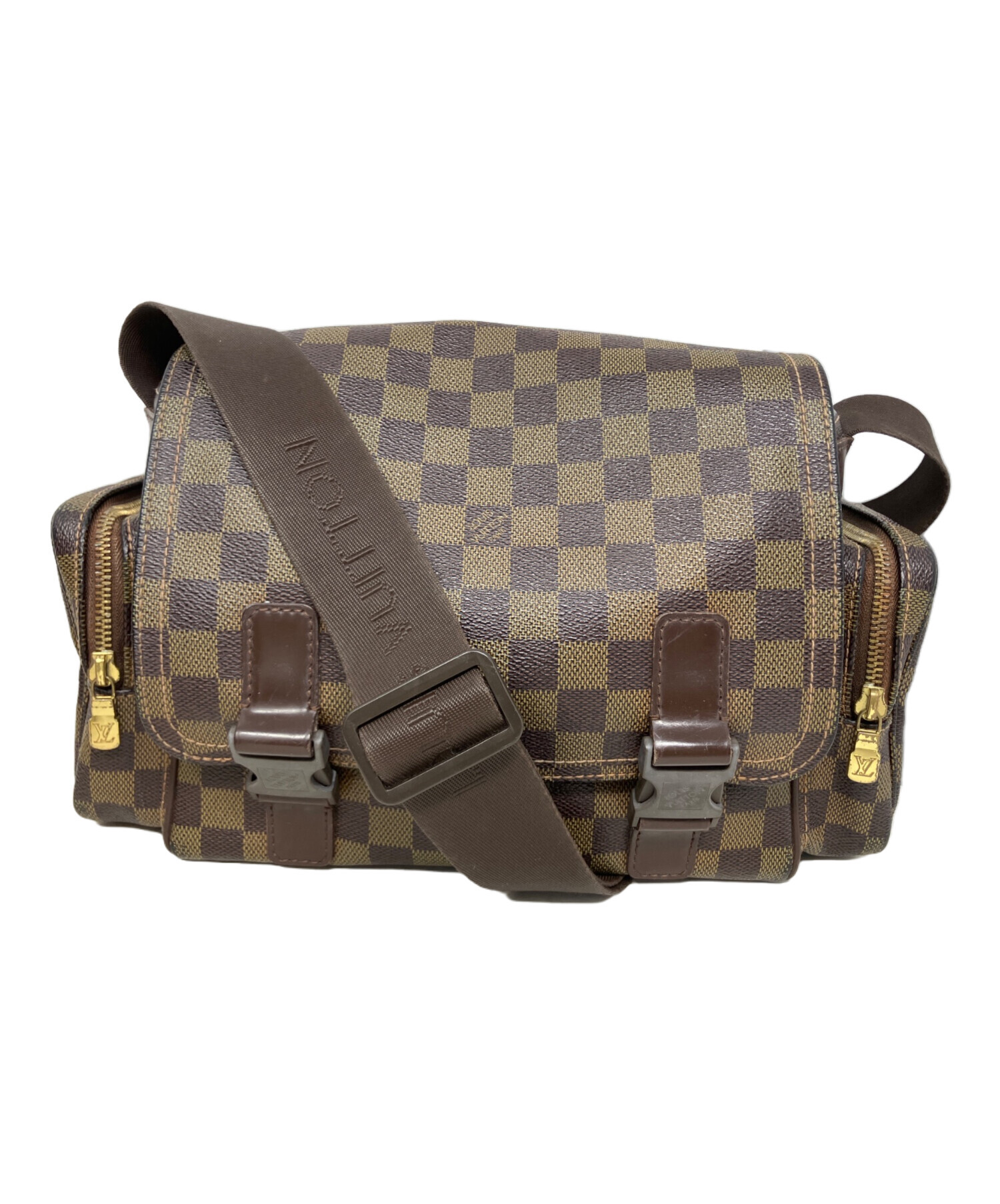 LOUIS VUITTON リポーター メルヴィール ショルダーバッグ ダミエ 中古・古着通販】LOUIS VUITTON (ルイ ヴィトン) LOUIS VUITTON ダミエ