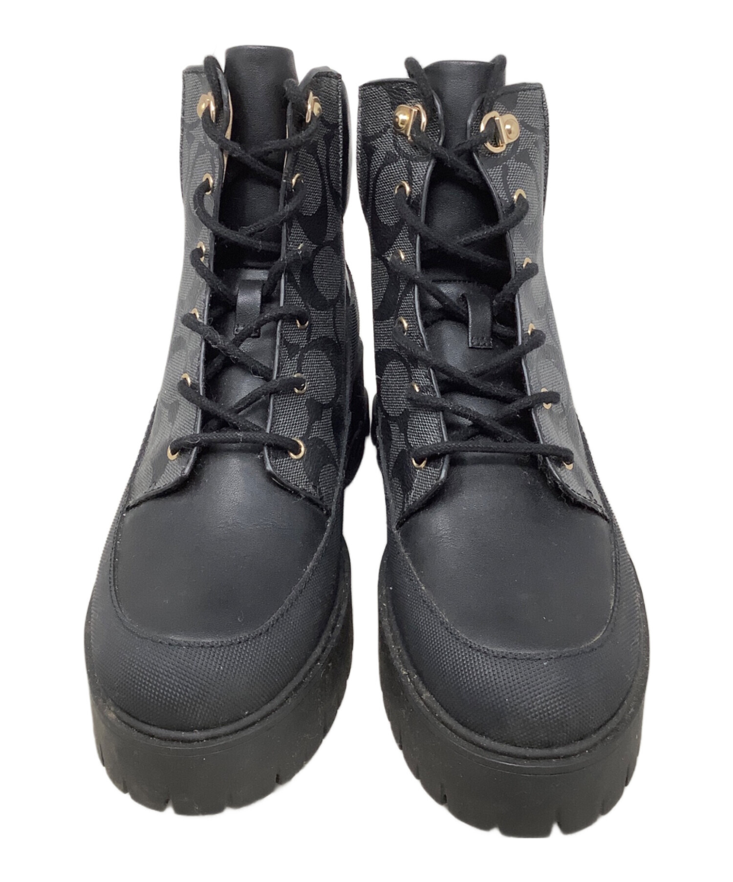 中古・古着通販】COACH (コーチ) COACH ROYCE SIG BOOT ハイカット