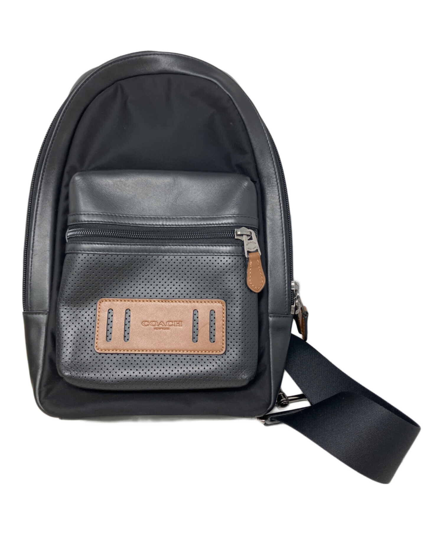 中古・古着通販】COACH (コーチ) COACH ボディーバッグ ブラック