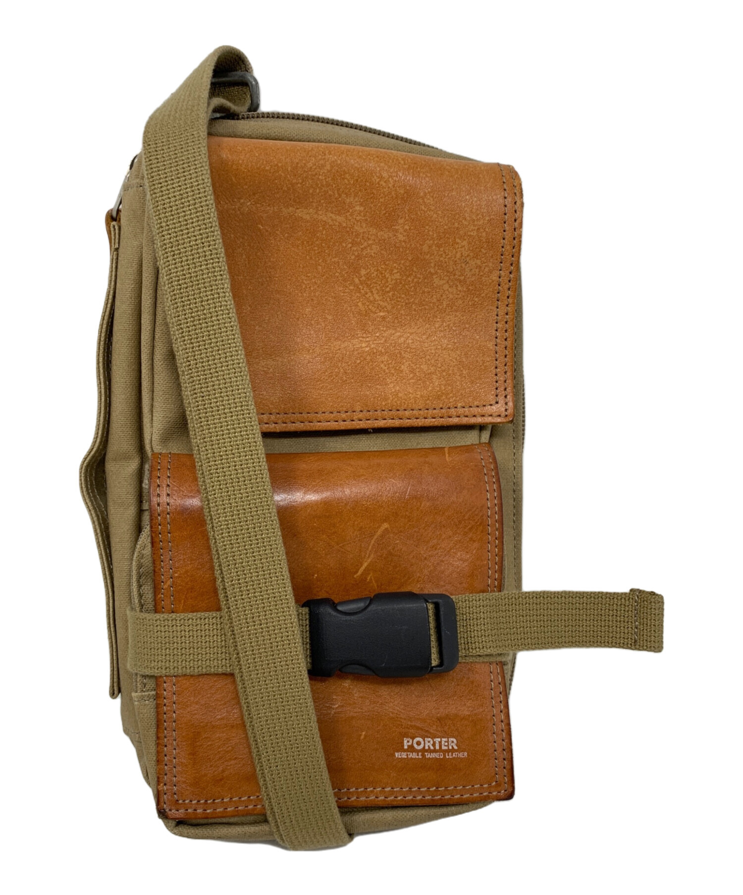 中古・古着通販】PORTER (ポーター) PORTER トラベルショルダーバッグ