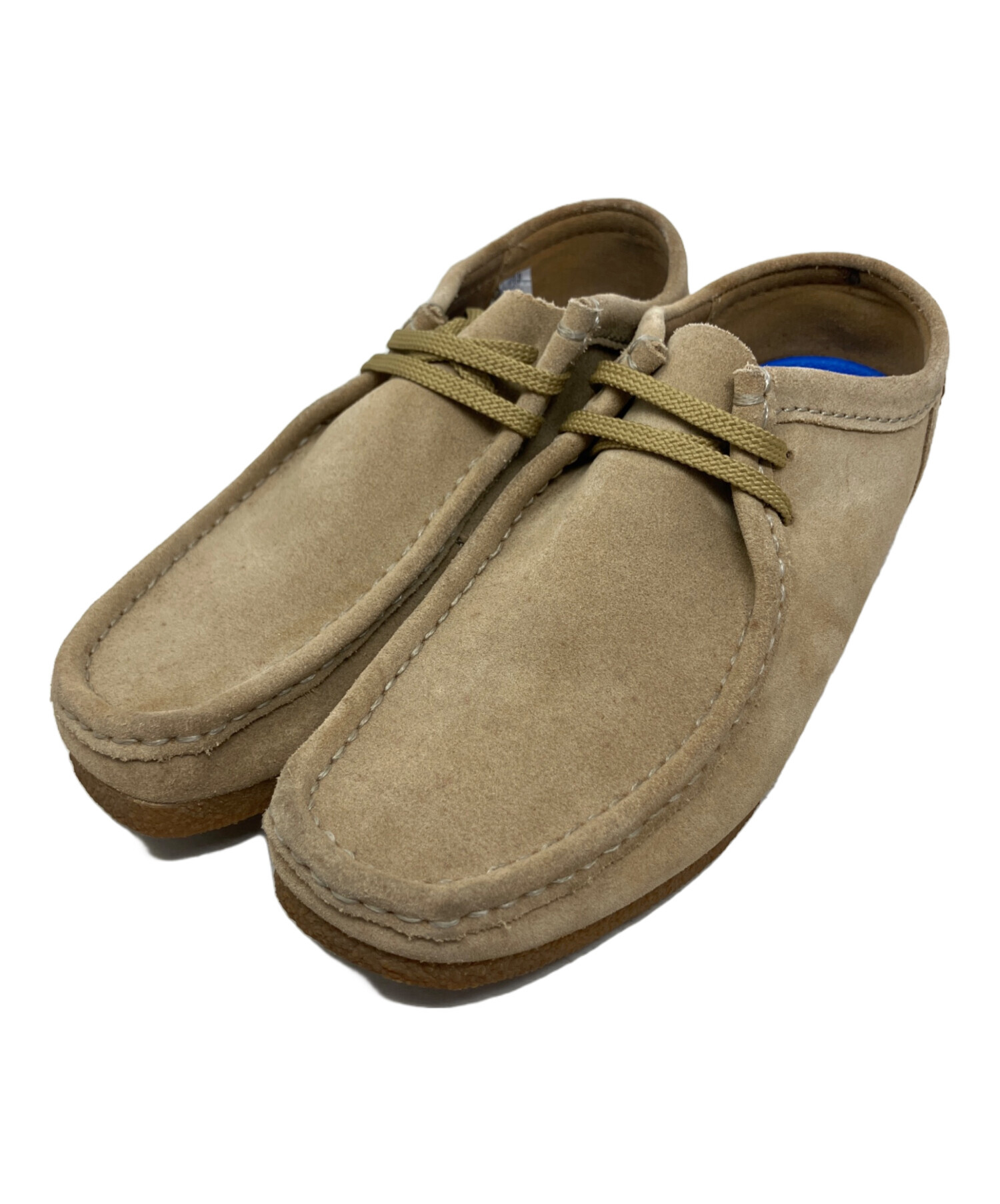 Clarks ベージュ モカシン 未使用 クラークス ワラビー ベージュ