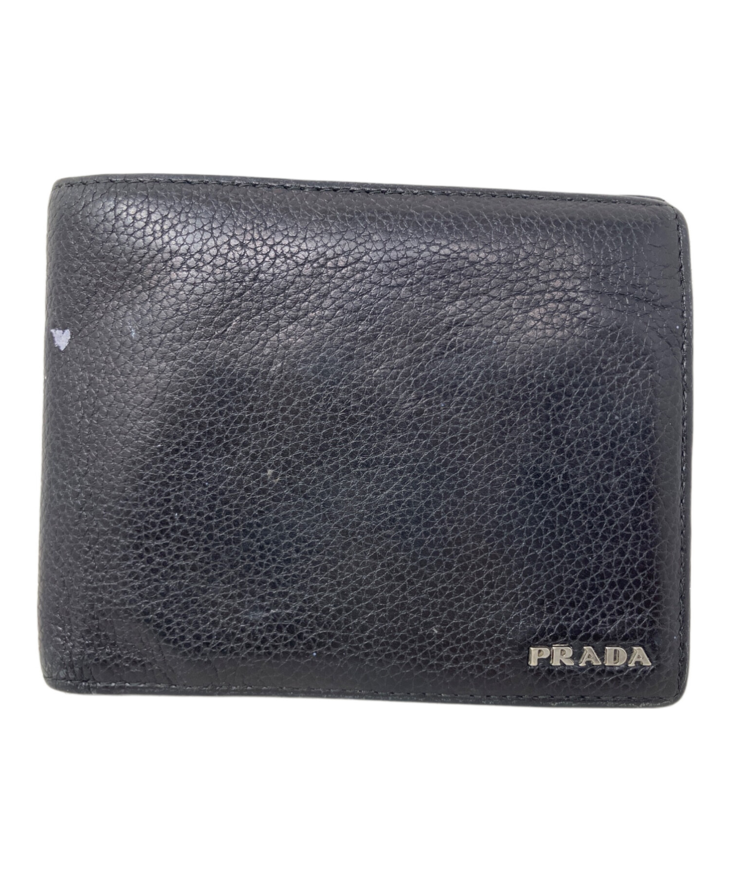 プラダ　財布　二つ折り　サフィアーノ　中古品 中古・古着通販】PRADA (プラダ) PRADA サフィアーノ 2つ折り財布