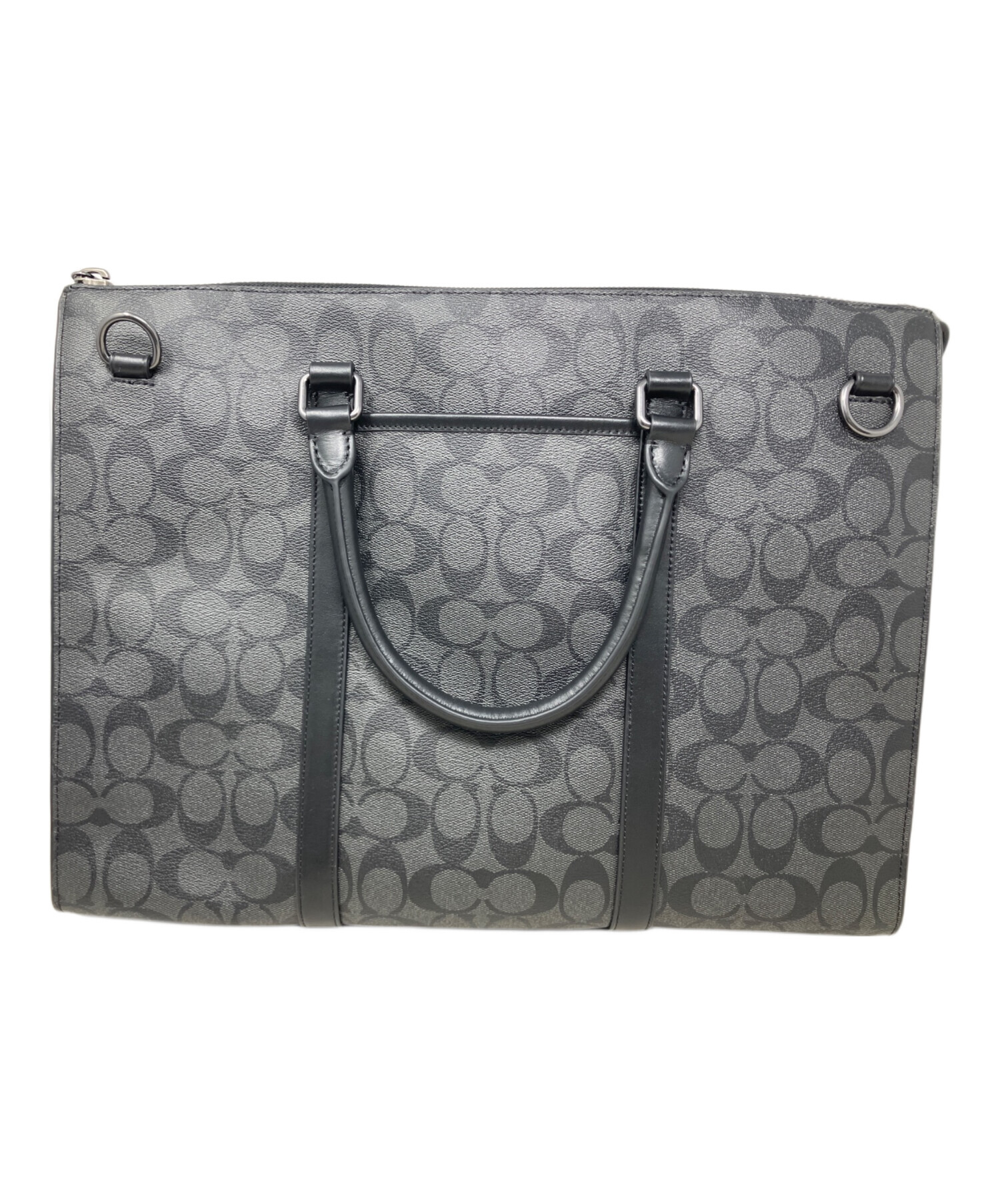 新品未使用！COACH トートバッグ 2way 中古・古着通販】COACH (コーチ) COACH 2WAYトートバッグ グレー