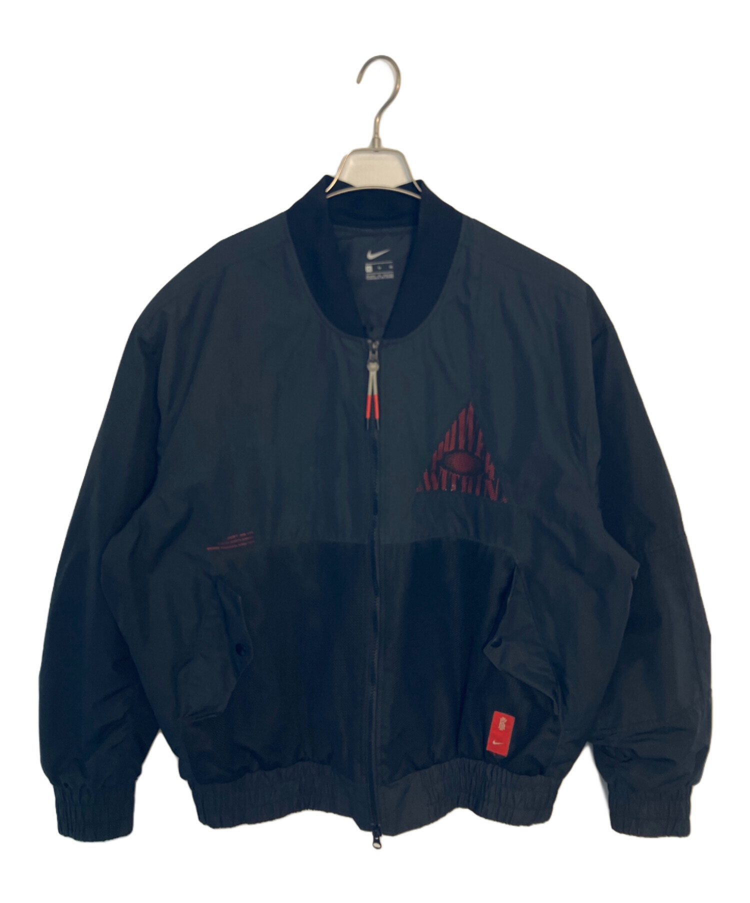 【新品未使用】NIKE ジャケット 中古・古着通販】NIKE (ナイキ) NIKE ナイロンジャケット ブラック