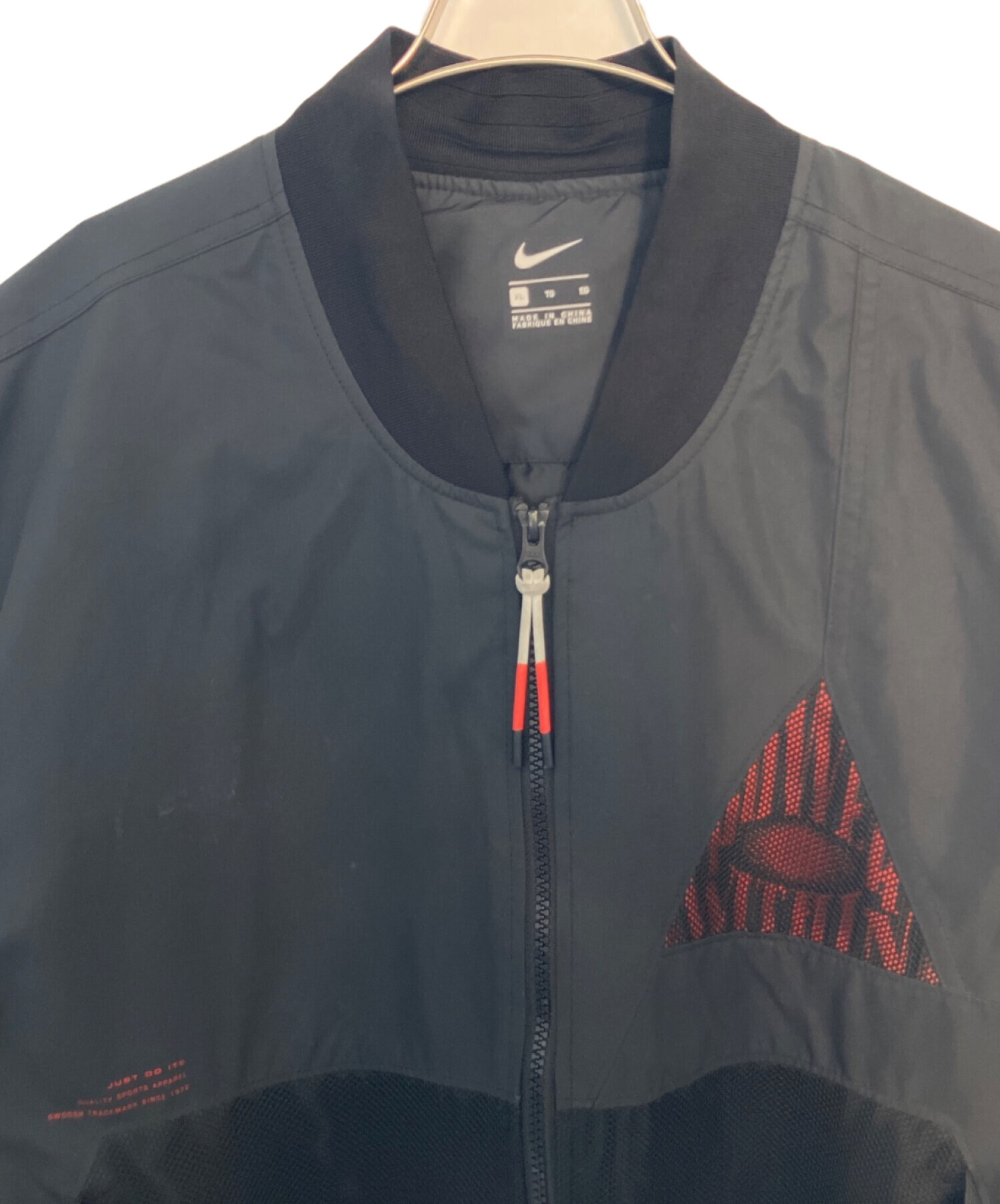 【新品未使用】NIKE ジャケット 中古・古着通販】NIKE (ナイキ) NIKE ナイロンジャケット ブラック