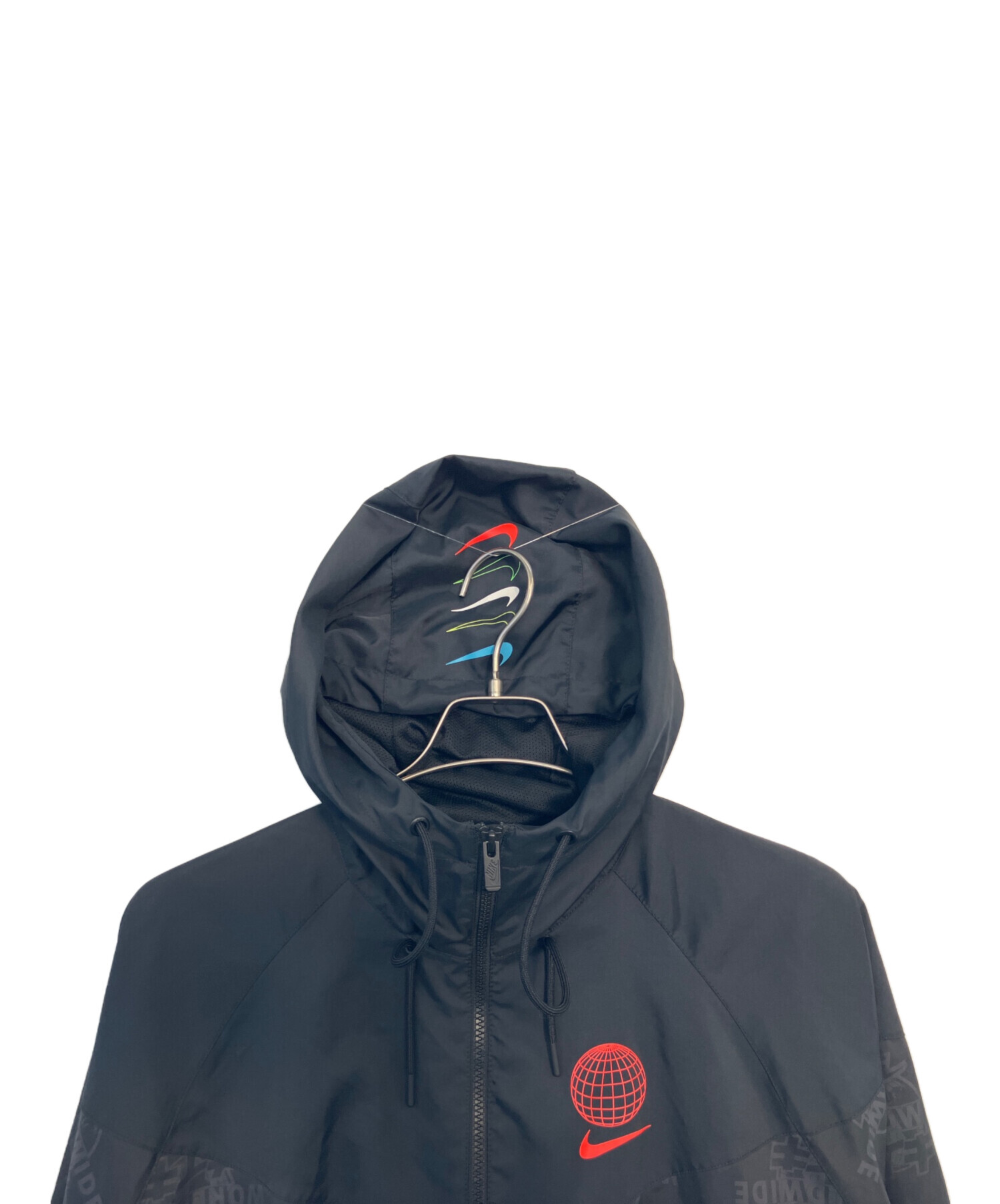 中古・古着通販】NIKE (ナイキ) NIKE ウインドブレーカー ブラック 