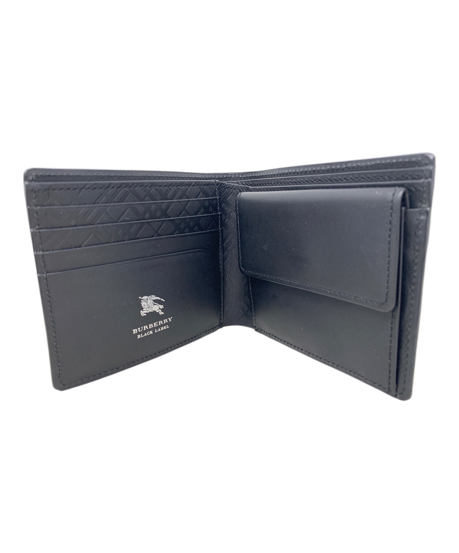 BURBERRY BLUE LABEL 財布ブラック ヴィンテージ Vintage Burberry Blue Label Trifold Blue Wallet With Coin Pouch | eBay