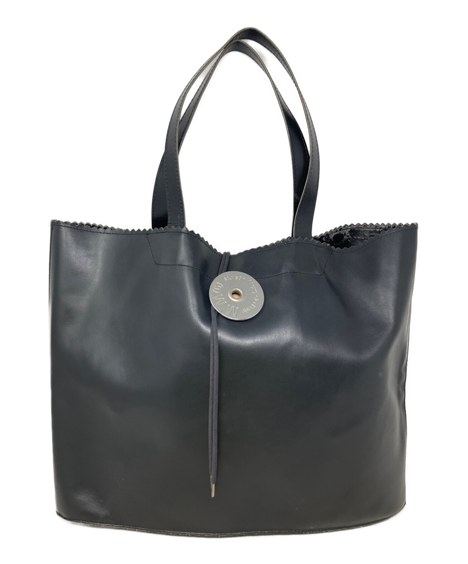【未使用】 MM6 Maison Margielaトートバッグ ブラック 中古・古着通販】MM6 Maison Margiela (エムエムシックスメゾン