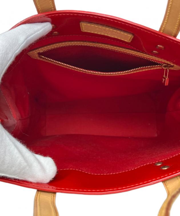 【LOUIS VUITTON】ルイヴィトン リードMM ヴェルニ ルージュ M91086 TH1020/br3582kw 中古・古着通販】LOUIS VUITTON (ルイ ヴィトン) LOUIS VUITTON