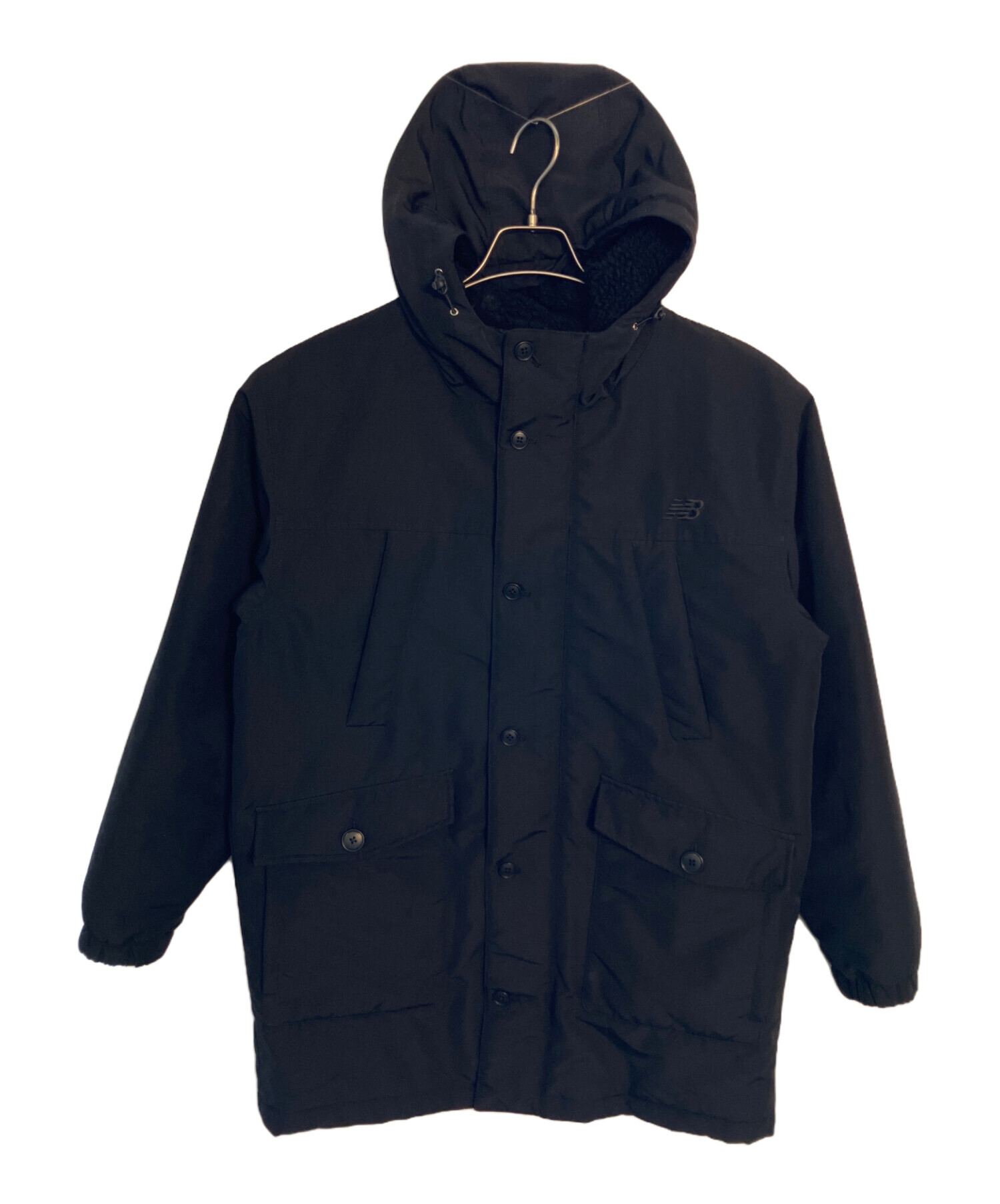 New Balance ブラック ジャケット サイズ4 中綿未使用品 中古・古着通販】NEW BALANCE (ニューバランス) NEW BALANCE 中綿