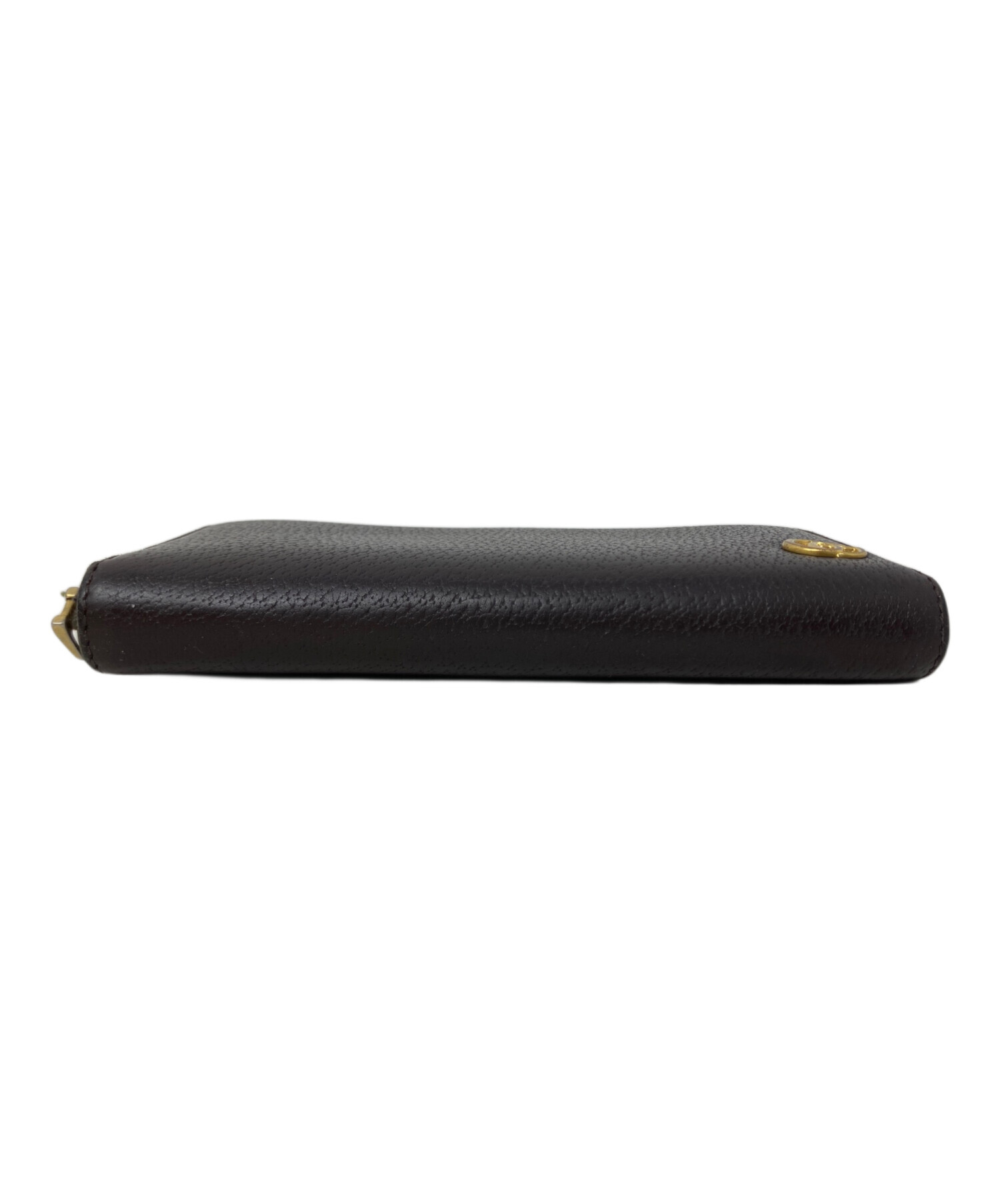 GUCCI マーモント　長財布　中古 中古・古着通販】GUCCI (グッチ) GUCCI GGマーモント 長財布 ブラウン