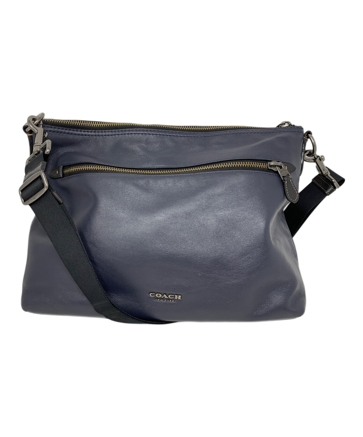 コーチ ショルダーバッグ　新品未使用！！週末限定価格❗️ 中古・古着通販】COACH (コーチ) COACH ショルダーバッグ ネイビー