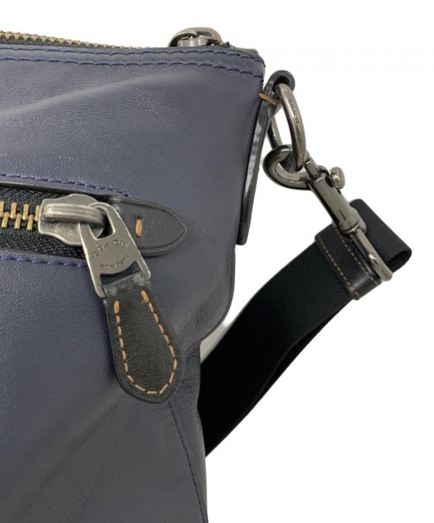 中古・古着通販】COACH (コーチ) COACH ショルダーバッグ ネイビー