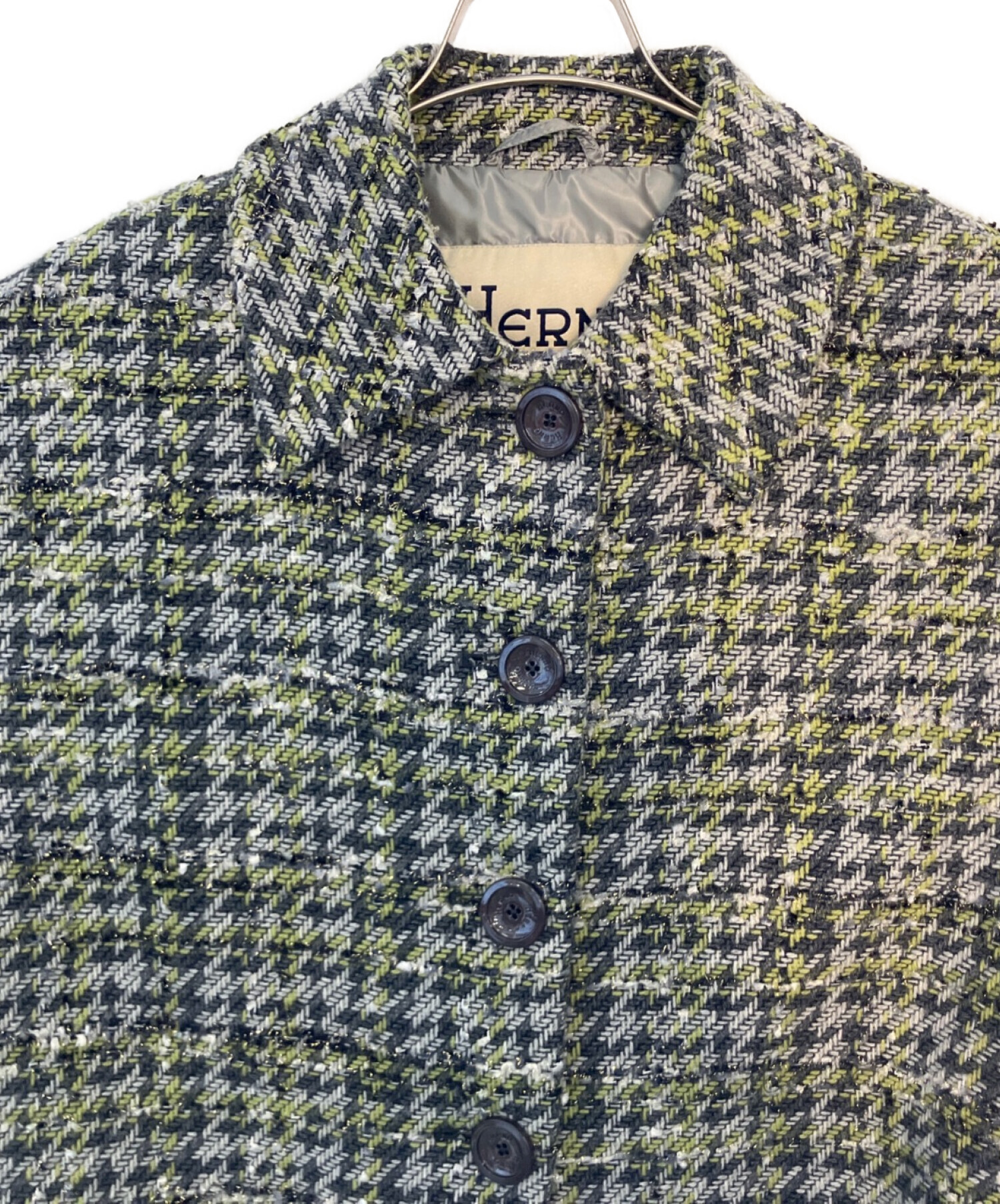 中古・古着通販】HERNO (ヘルノ) HERNO ステンカラーコート グレー