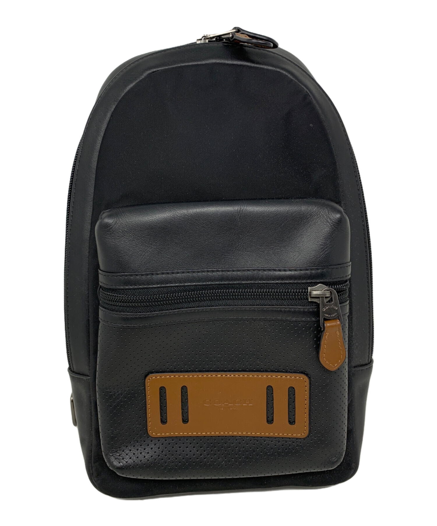 中古・古着通販】COACH (コーチ) COACH ボディバッグ ネイビー