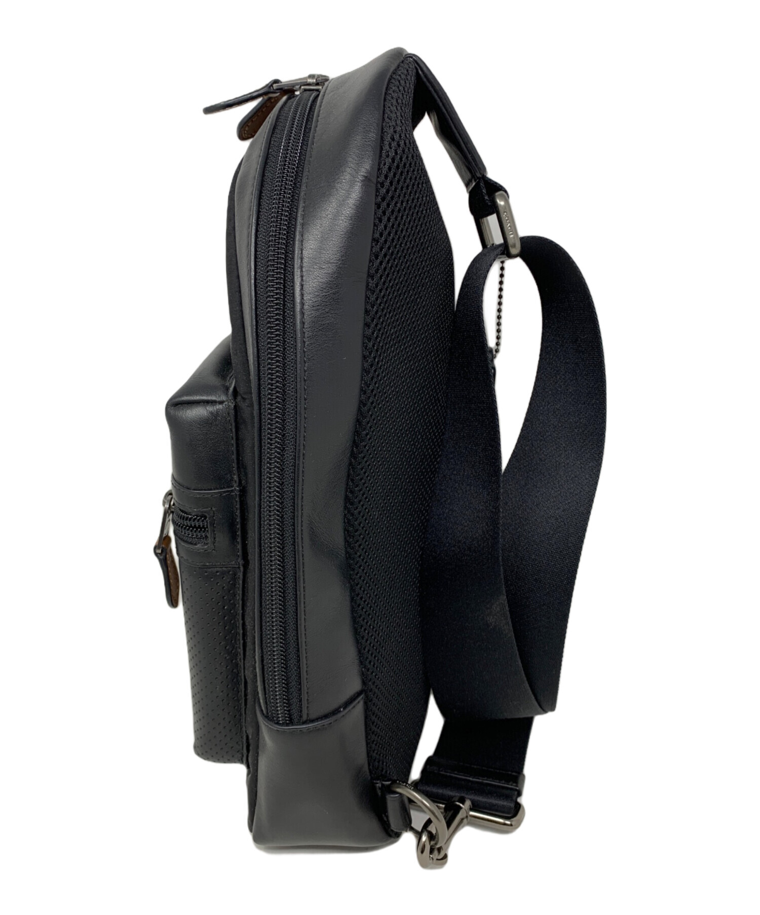 40【未使用級】COACH ボディバッグ 中古・古着通販】COACH (コーチ) COACH ボディバッグ ネイビー