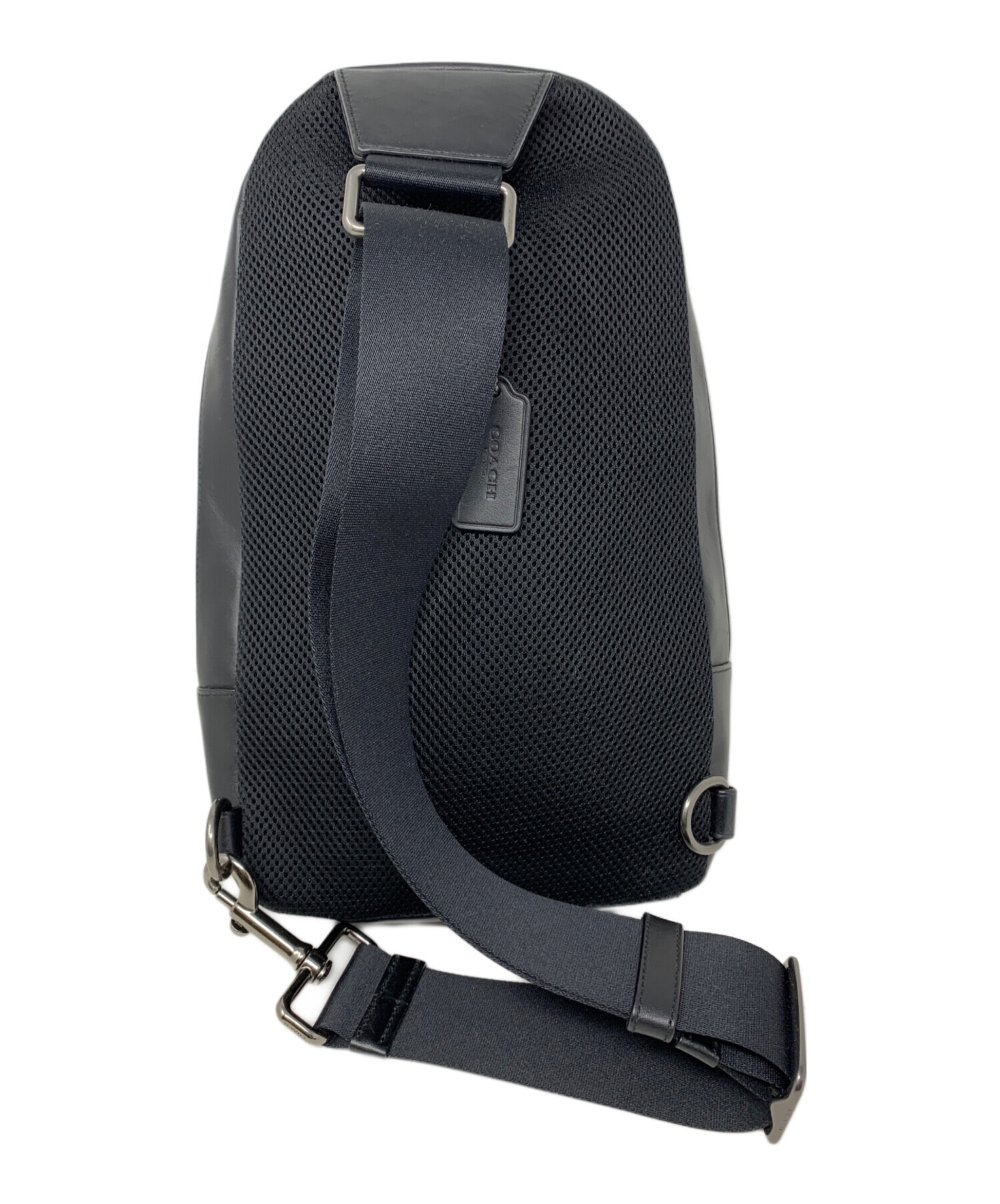 40【未使用級】COACH ボディバッグ 中古・古着通販】COACH (コーチ) COACH ボディバッグ ネイビー