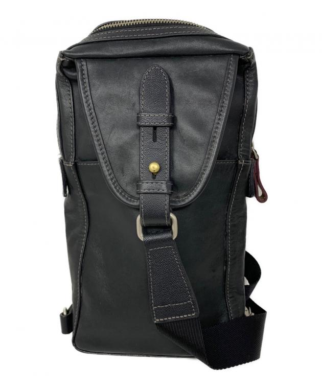 未使用級Paul Smith ブラックレザー ショルダーバッグ 中古・古着通販】Paul Smith (ポールスミス) Paul Smith ショルダー