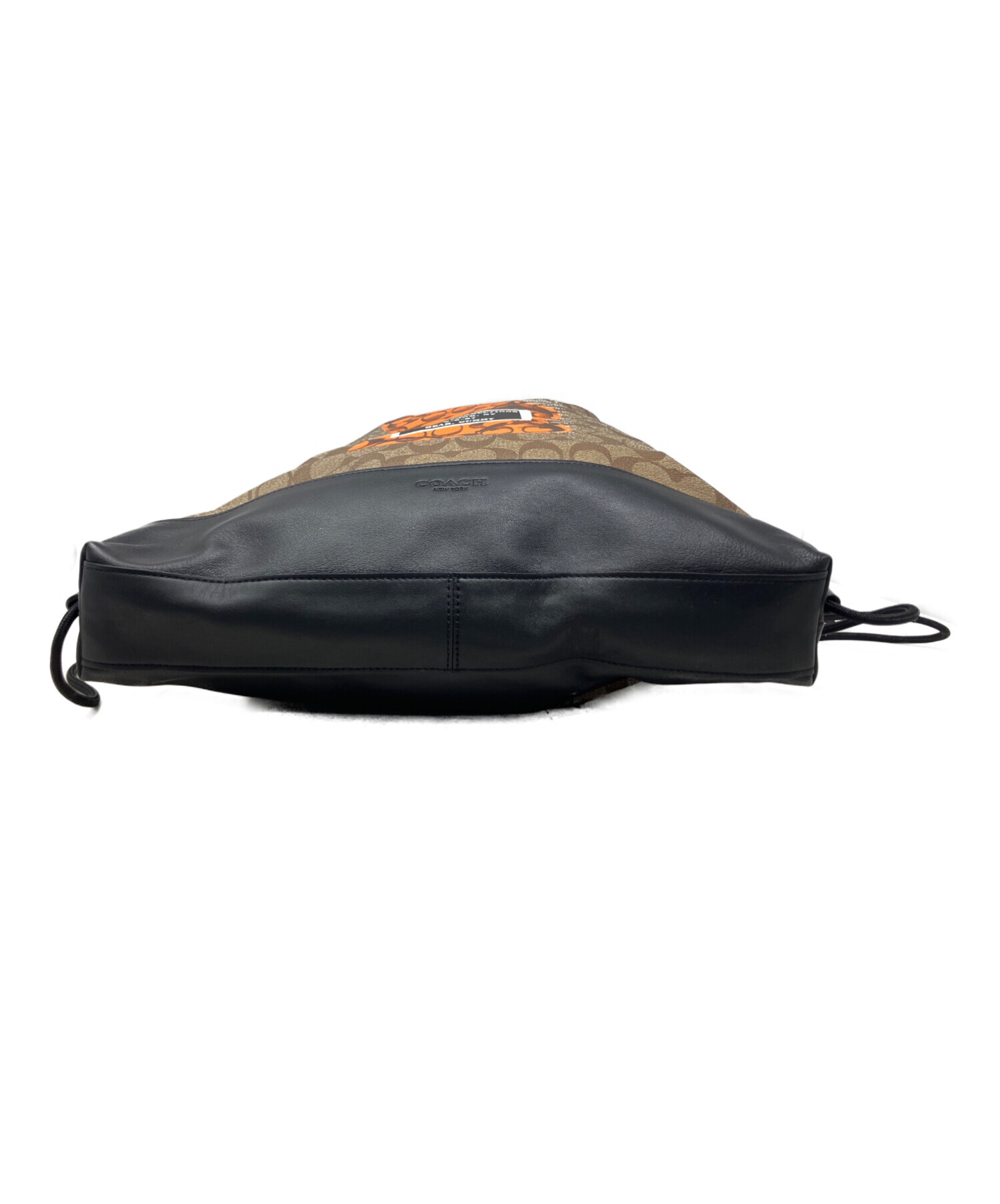 中古・古着通販】COACH (コーチ) COACH シグネチャー ナップサック