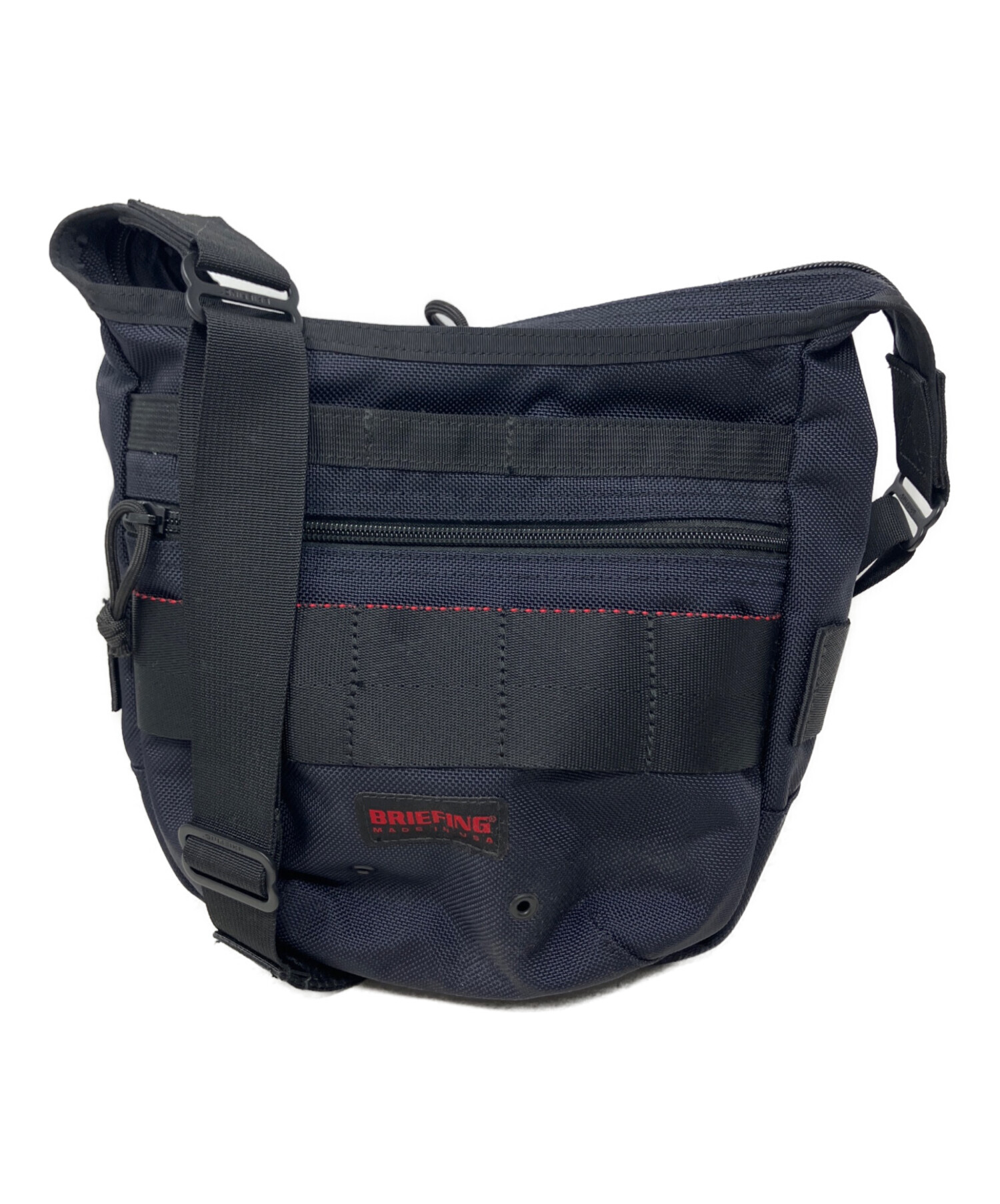 未使用級　BRIEFING ブリーフィング　USA製　ショルダーバッグ　ネイビー 中古・古着通販】BRIEFING (ブリーフィング) BRIEFING ショルダー