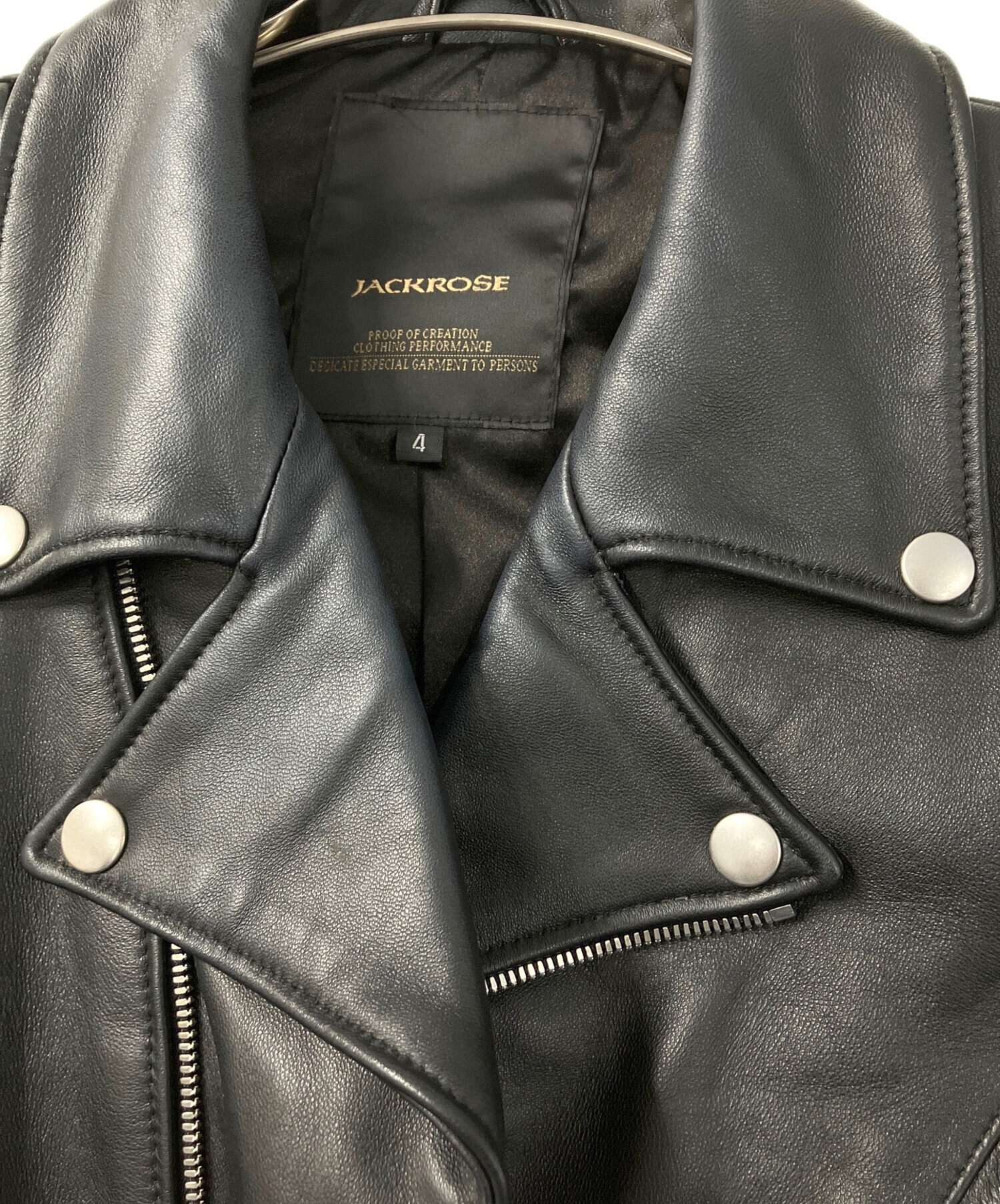 中古・古着通販】JACKROSE (ジャックローズ) ライダースジャケット