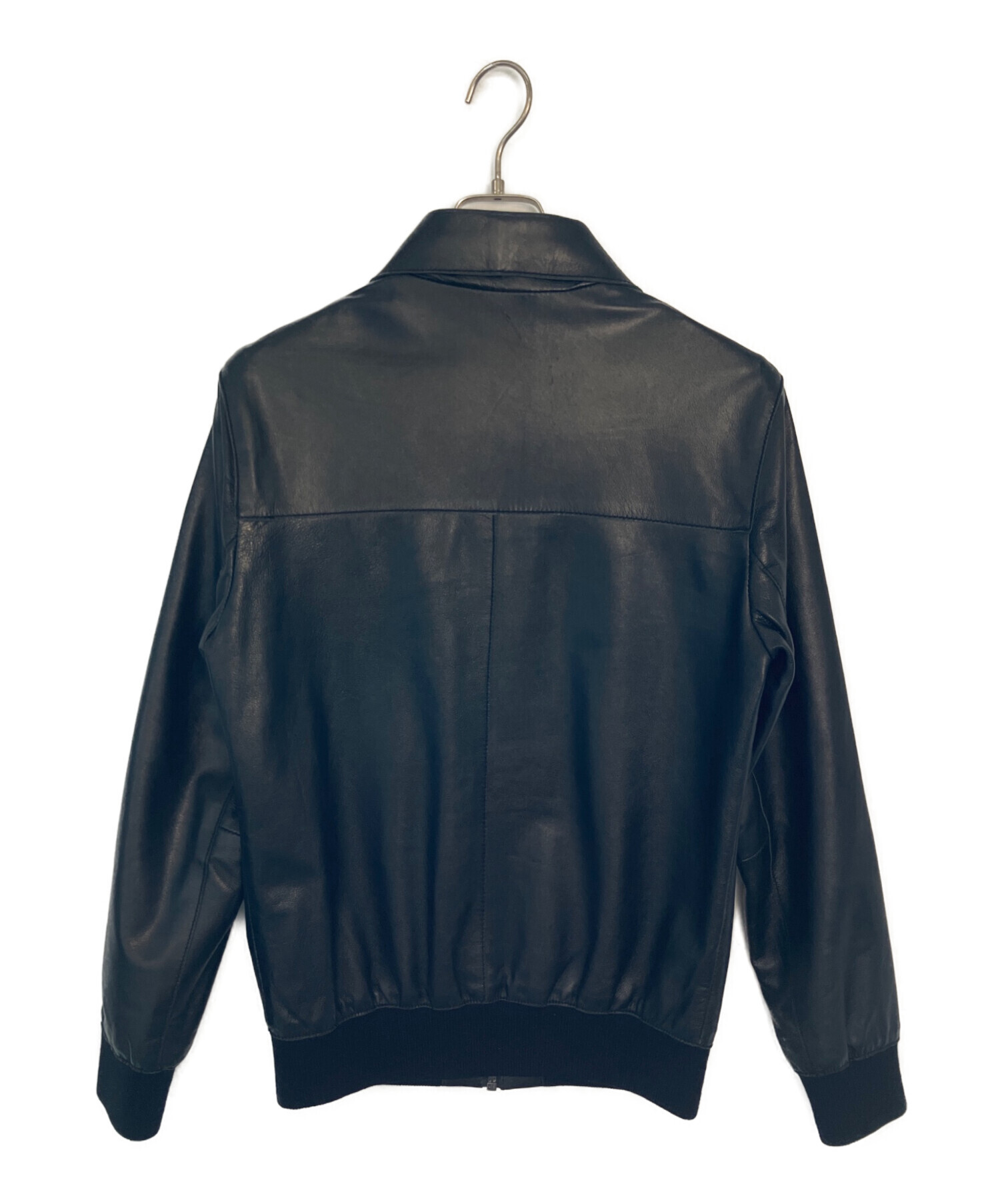 【中古美品】ZARA レザージャケット ブラック Sサイズ 中古・古着通販】ZARA (ザラ) ZARA レザージャケット ブラック サイズ