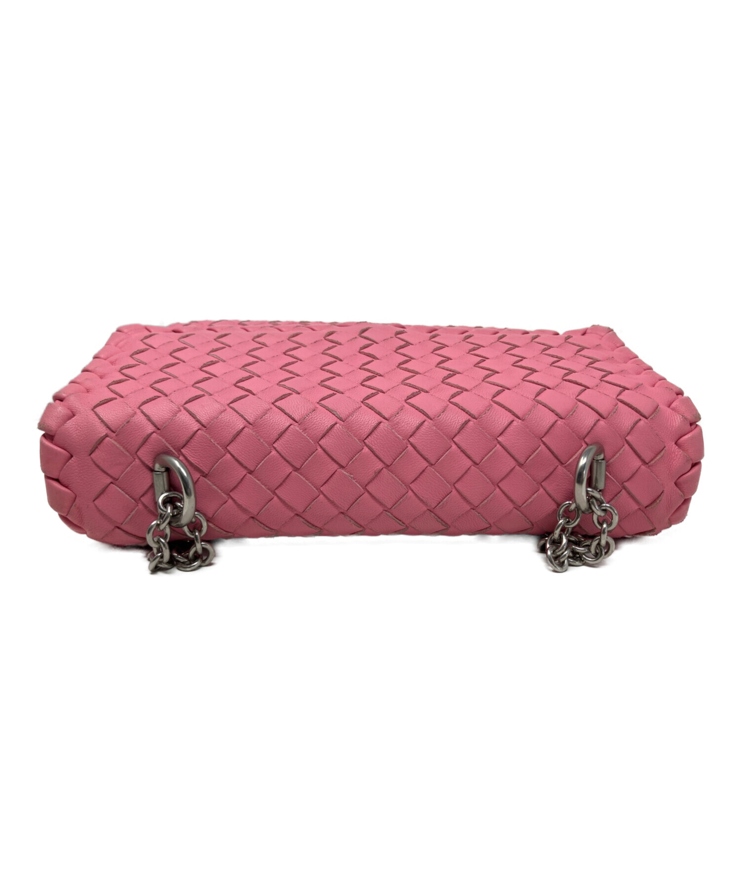 未使用 Bottega Veneta ピンクベージュ ポーチ 中古・古着通販】BOTTEGA VENETA (ボッテガベネタ) BOTTEGA VENETA