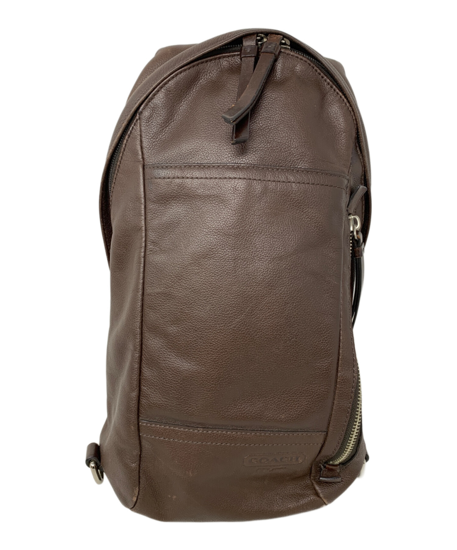 中古・古着通販】COACH (コーチ) COACH ボディバッグ ブラウン