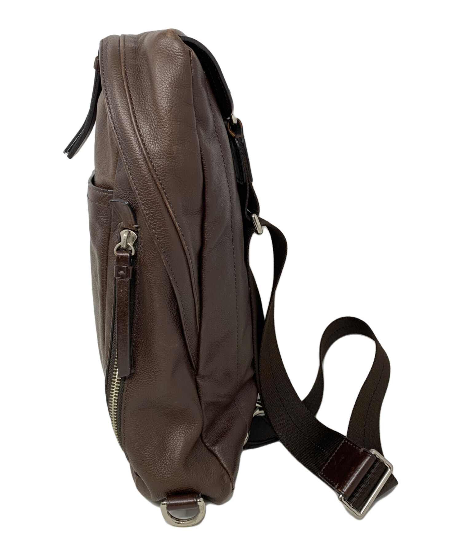 中古・古着通販】COACH (コーチ) COACH ボディバッグ ブラウン
