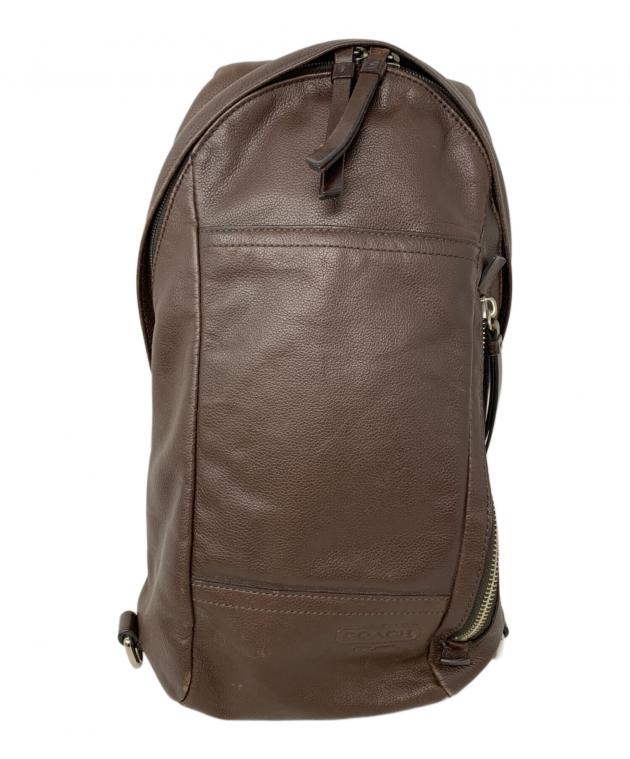 中古・古着通販】COACH (コーチ) COACH ボディバッグ ブラウン