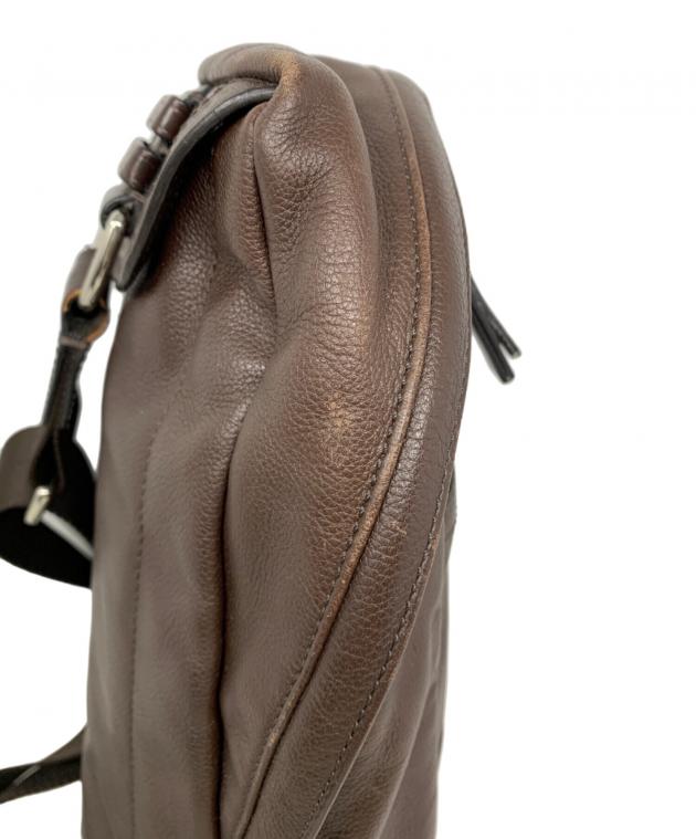 中古・古着通販】COACH (コーチ) COACH ボディバッグ ブラウン