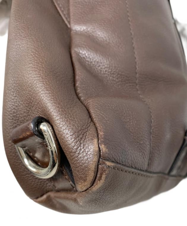 中古・古着通販】COACH (コーチ) COACH ボディバッグ ブラウン