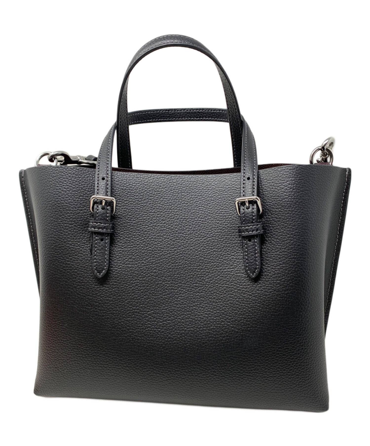 中古・古着通販】COACH (コーチ) COACH 2WAYバッグ ブラック｜ブランド