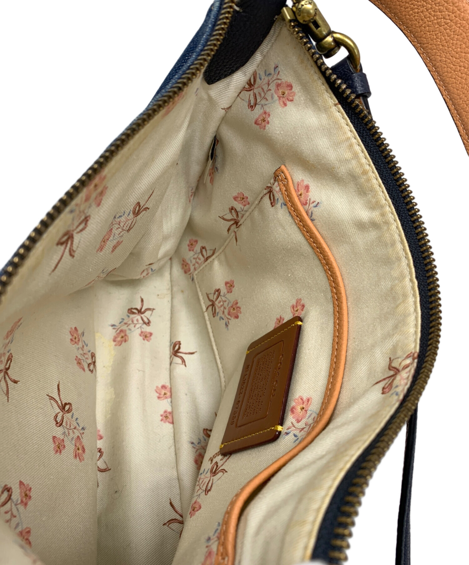 COACH コーチ/レザー2WAYハンドバッグ/F73529/B19**/Bランク/94【中古】 中古・古着通販】COACH (コーチ) COACH 2WAYバッグ ブルー｜ブランド