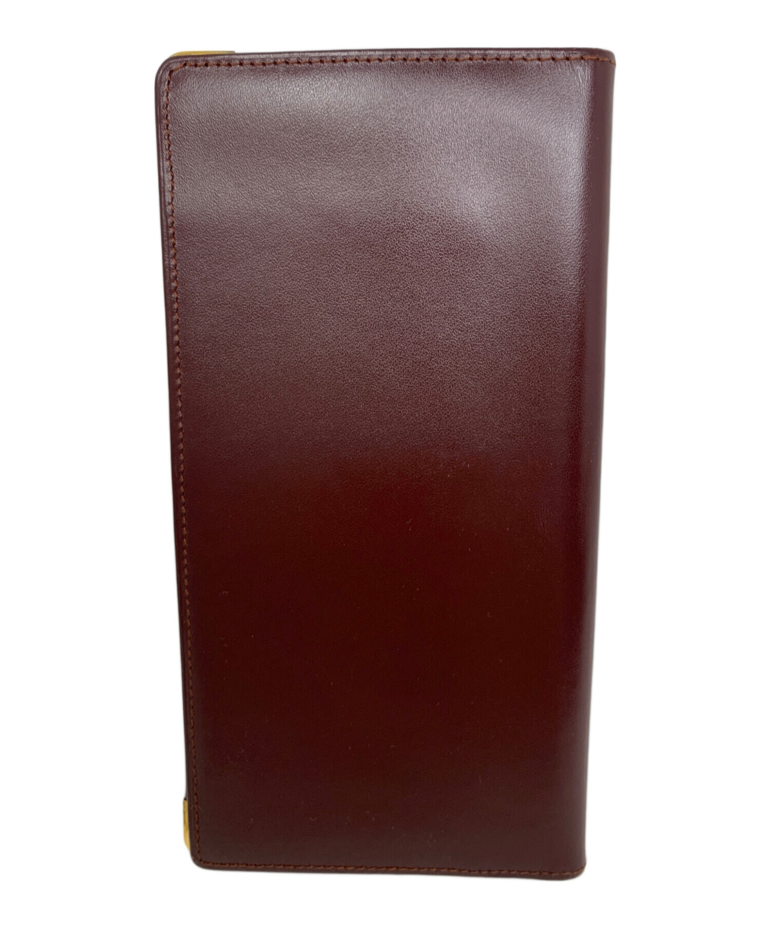 Cartier ワインレッド マルチケース 中古・古着通販】Cartier (カルティエ) Cartier 札入れ ワインレッド