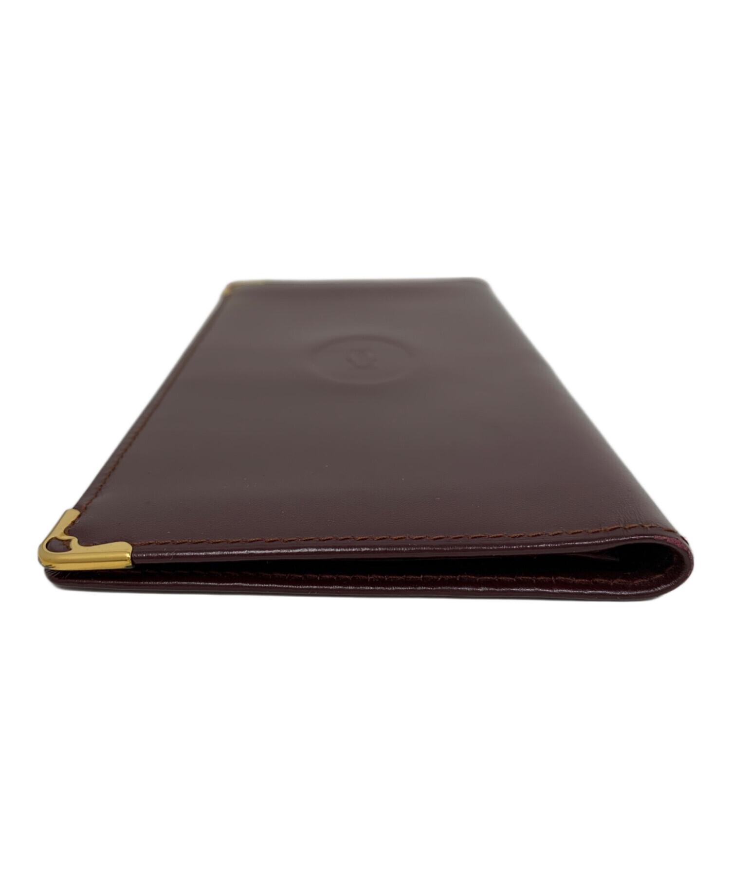 中古・古着通販】Cartier (カルティエ) Cartier 札入れ ワインレッド