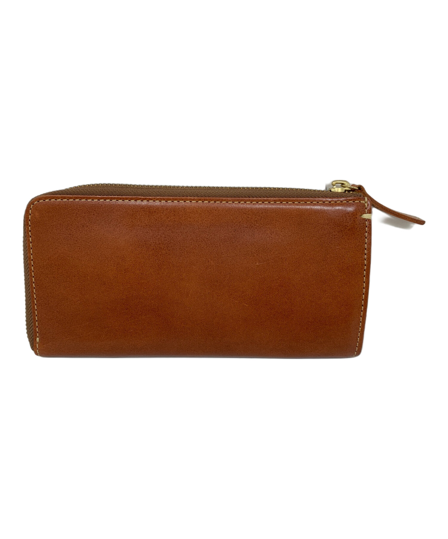 土屋鞄製造所 ツチヤカバン 財布 ガジェット レザー ロング ウォレット 長財布 ブラウン系【中古】 中古・古着通販】土屋鞄 (ツチヤカバン) 土屋鞄 L字ファスナーロング