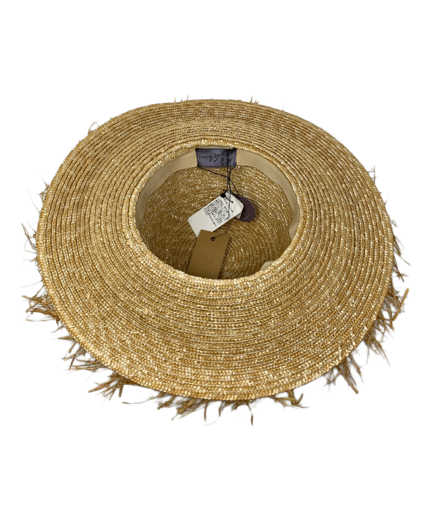 Lola Hats ベージュ ストローハット 中古・古着通販】LOLA hats (LOLA hats) LOLA hats ストローハット