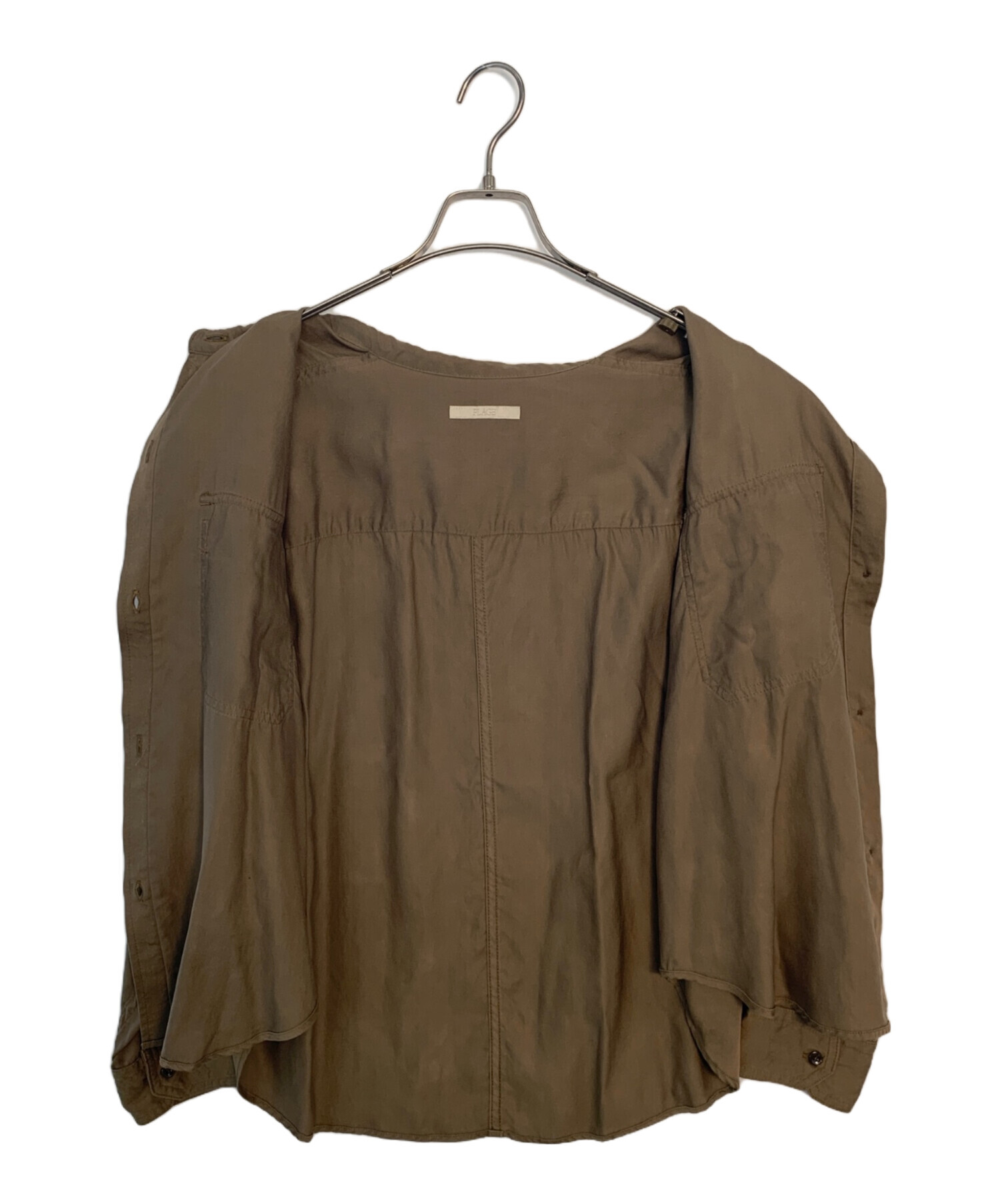 中古・古着通販】Plage (プラージュ) Plage 長袖シャツ ベージュ
