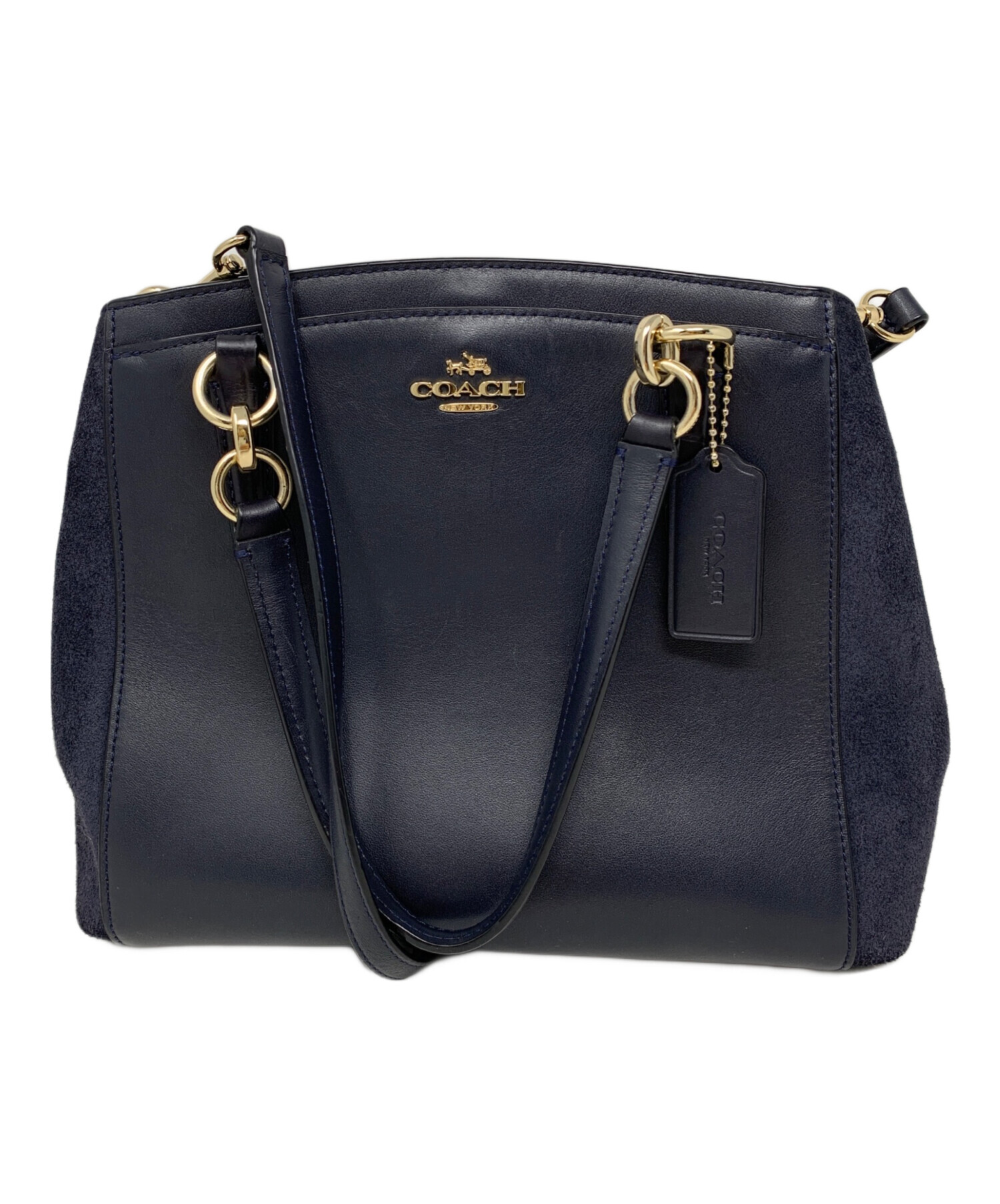 中古・古着通販】COACH (コーチ) COACH 2WAYバッグ ブラック｜ブランド