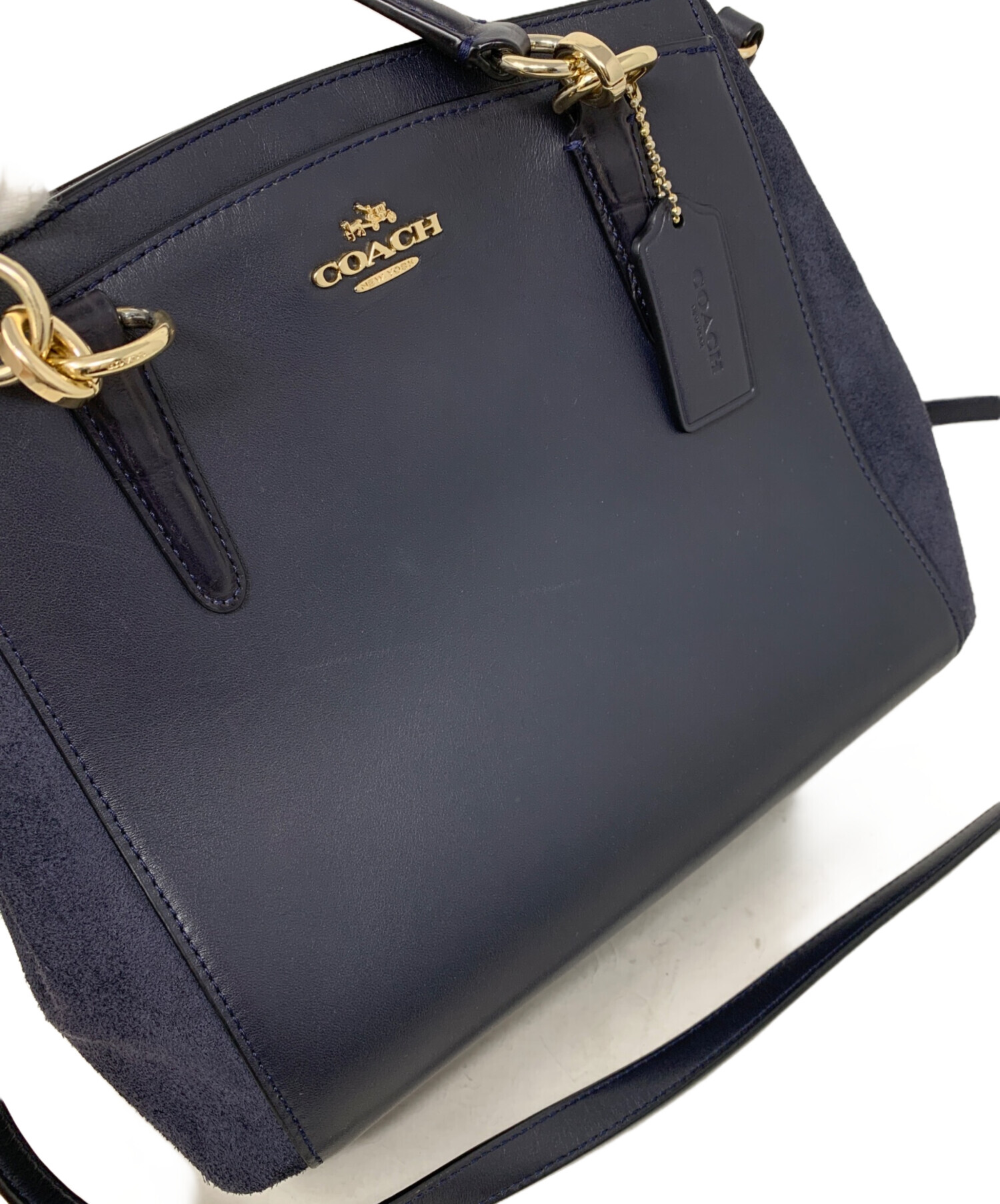 中古・古着通販】COACH (コーチ) COACH 2WAYバッグ ブラック｜ブランド