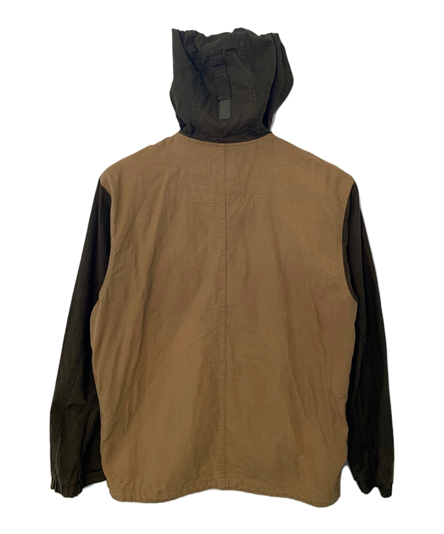 セール中！！　 ジップアップジャケット クリーム/ブラウン 中古・古着通販】Columbia (コロンビア) Columbia ジップジャケット