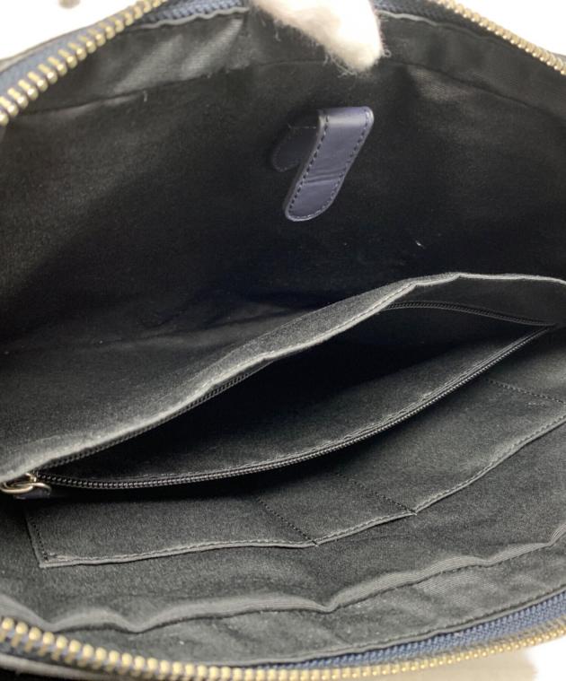 中古・古着通販】COACH (コーチ) COACH ビジネスバッグ ネイビー