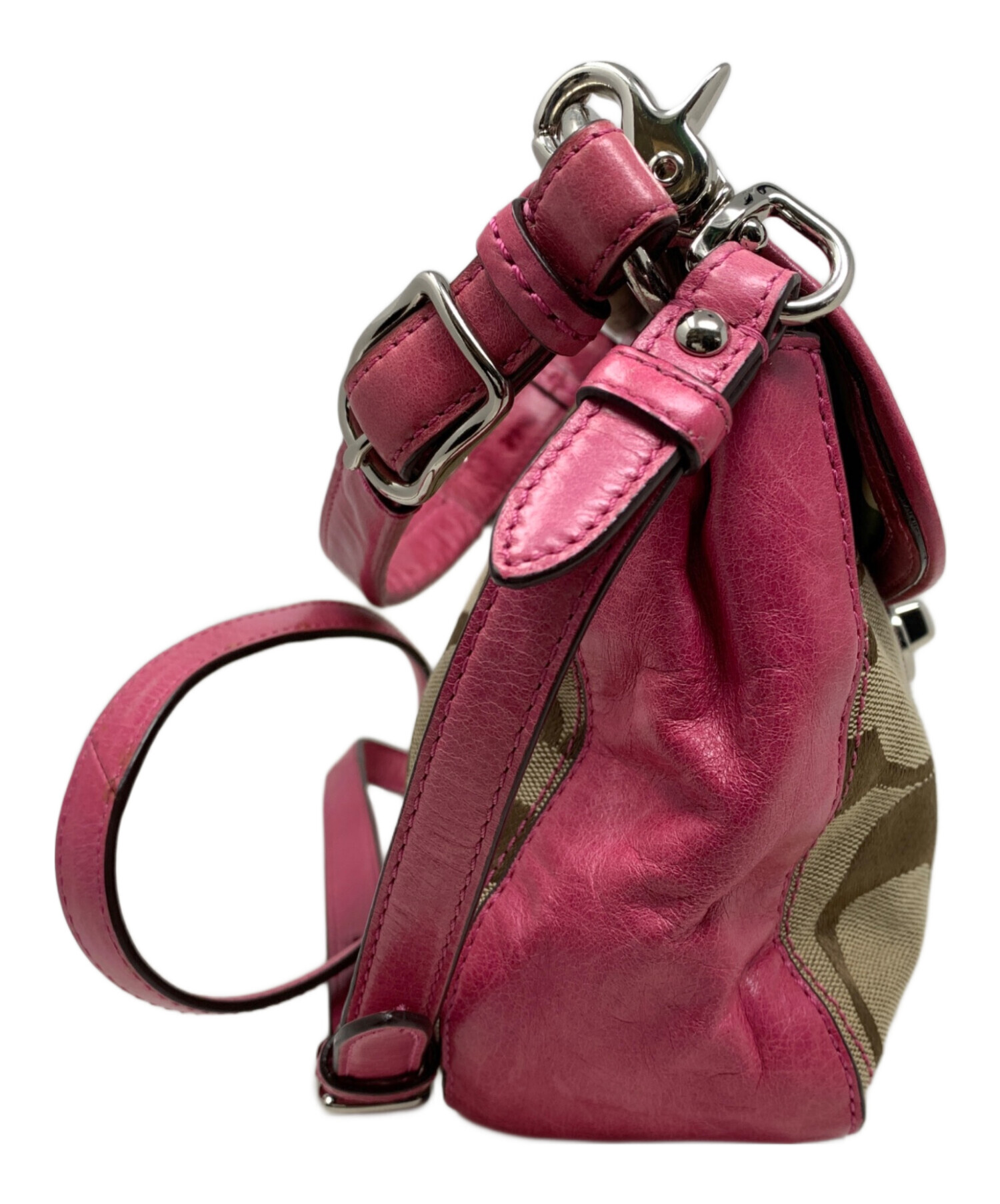 中古・古着通販】COACH (コーチ) COACH シグネチャー 2WAYショルダー