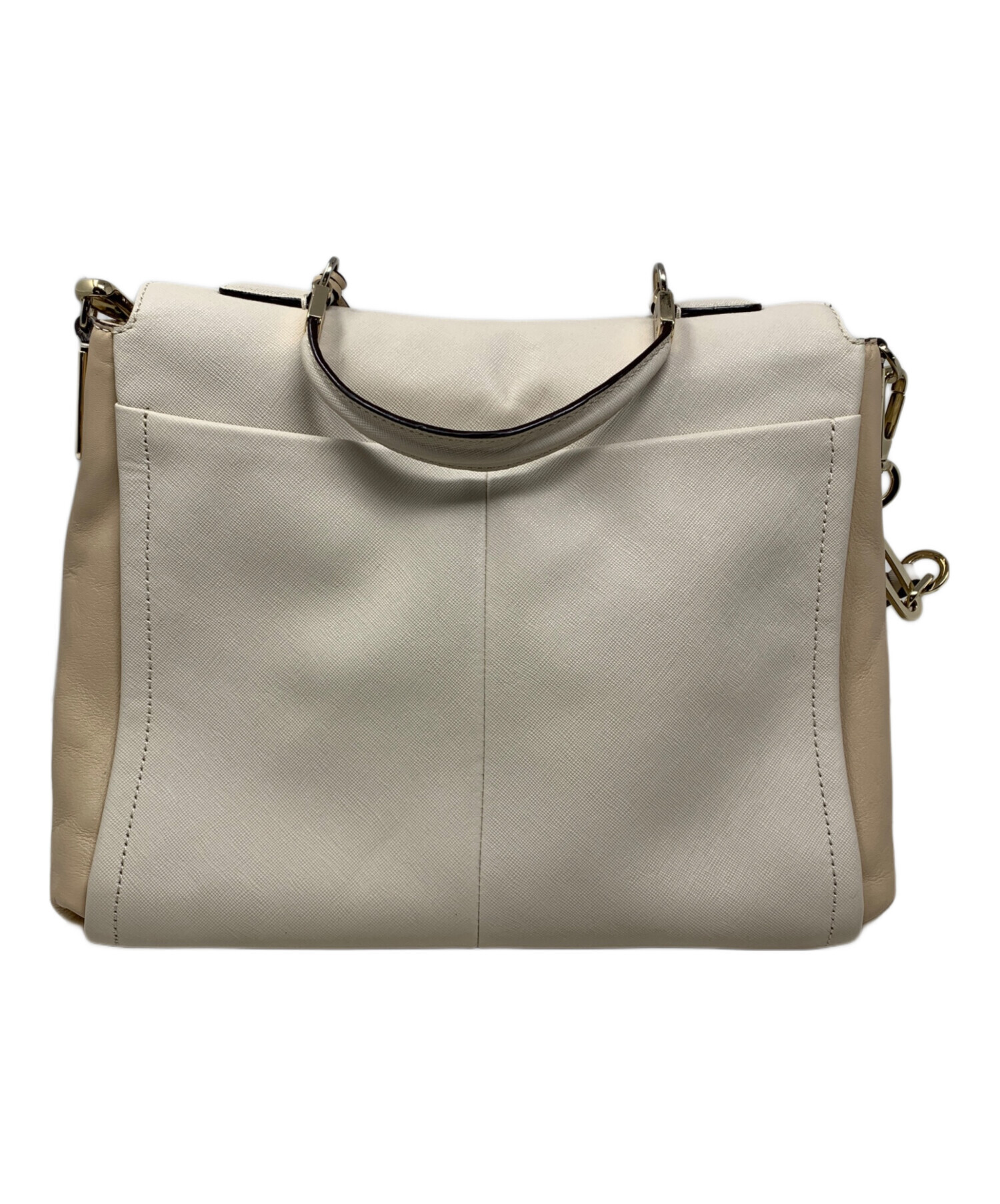 中古・古着通販】COACH (コーチ) COACH 2WAYバッグ ホワイト｜ブランド