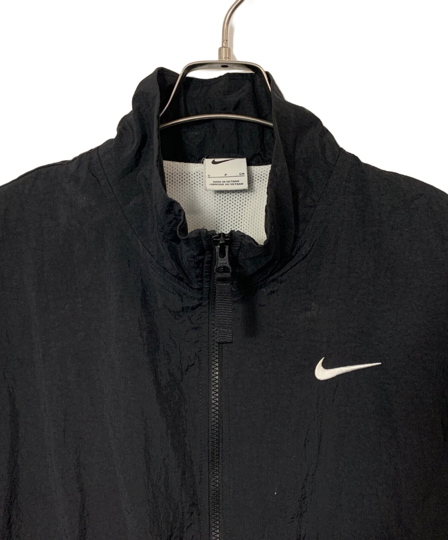 中古・古着通販】NIKE (ナイキ) NIKE ウインドブレーカー ブラック