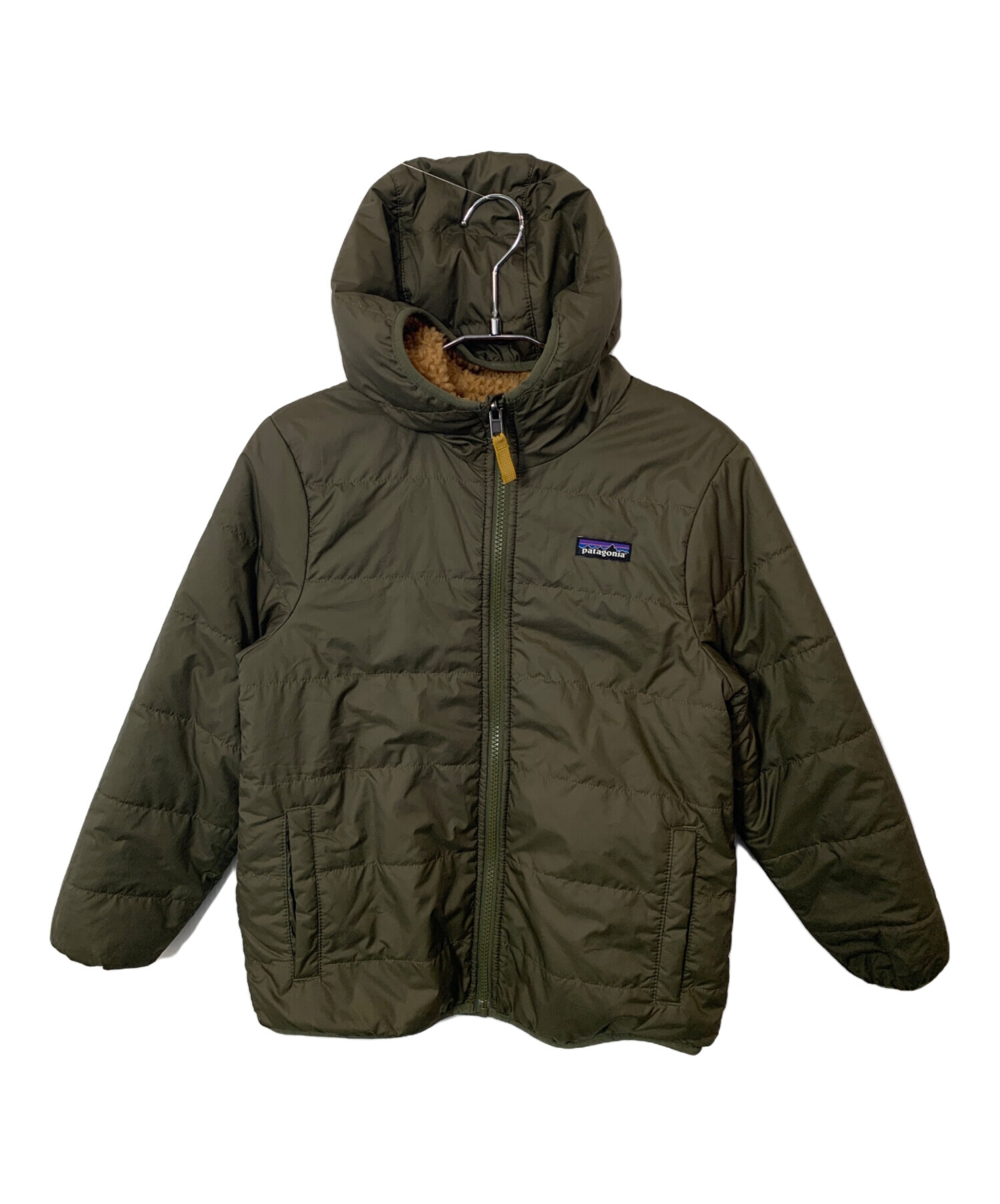 Patagonia リバーシブルジャケット オリーブグリーン 中古・古着通販】Patagonia (パタゴニア) Patagonia リバーシブル