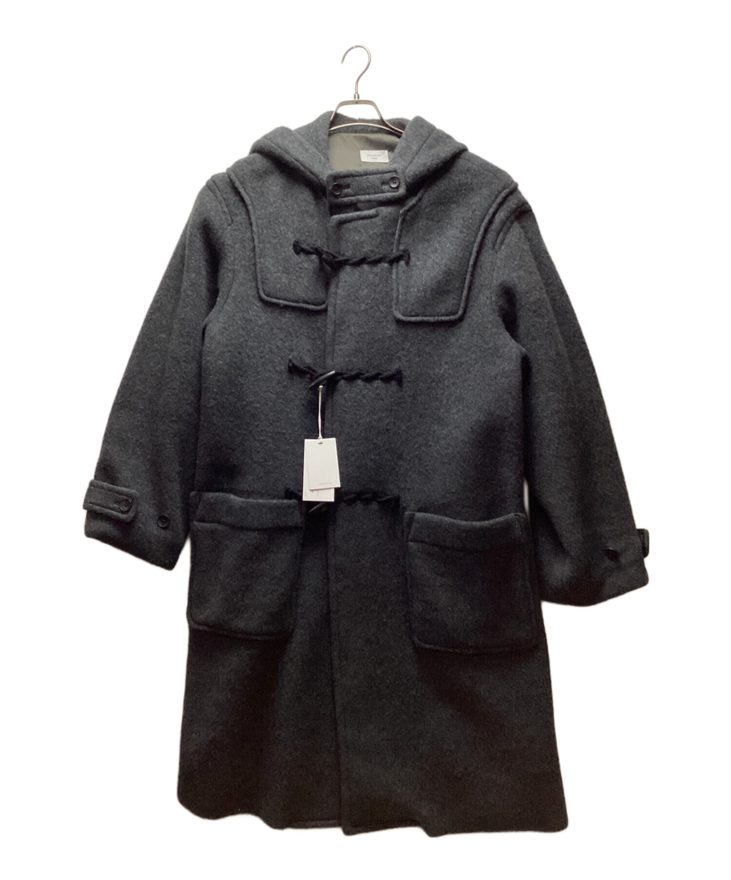 UNDECORATED◇ダッフルコート/2/ウール/GRY/無地/UDF23506/Freece